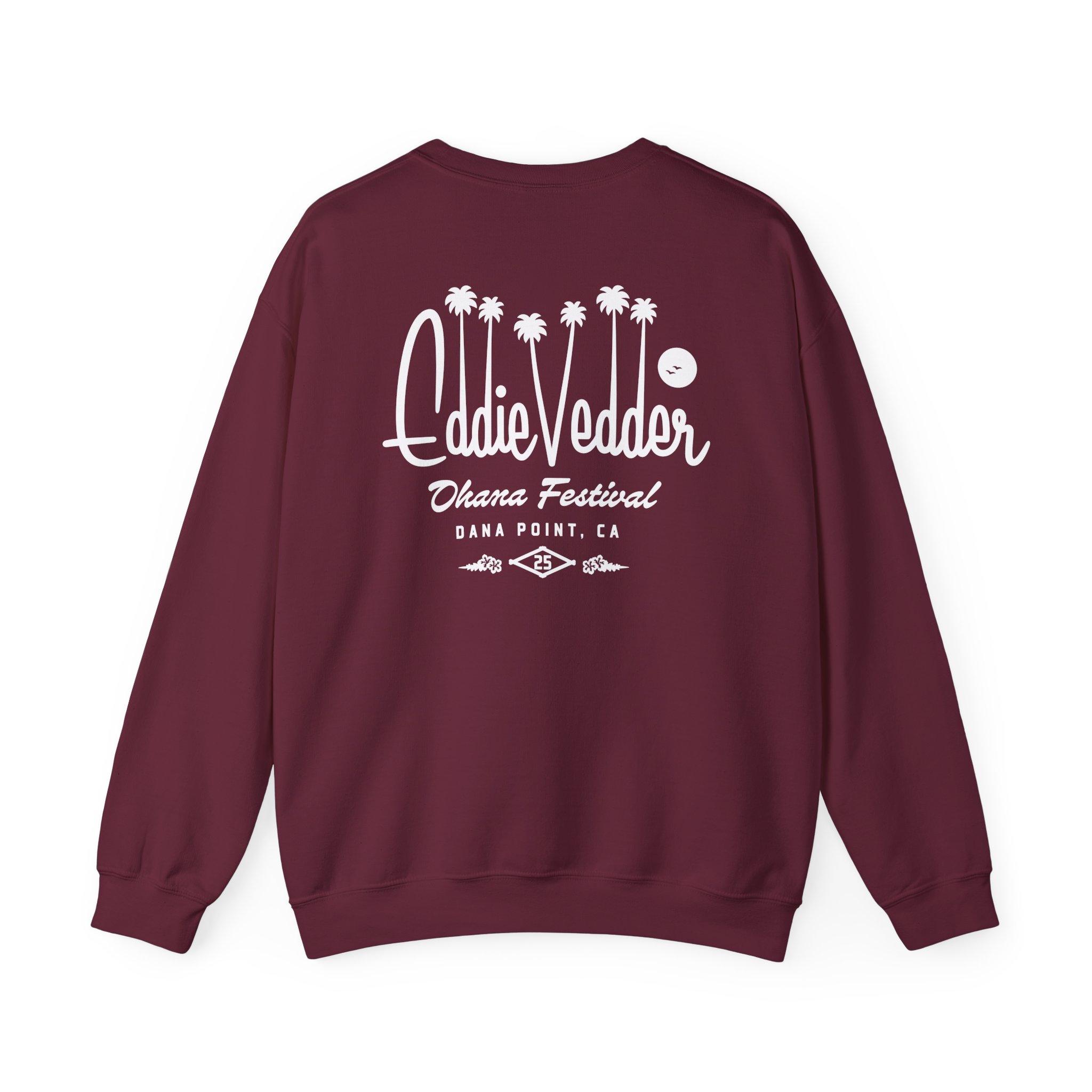 Eddie Vedder Palm Script Unisex Heavy Blend™ Crewneck Sweatshirt - Image 4