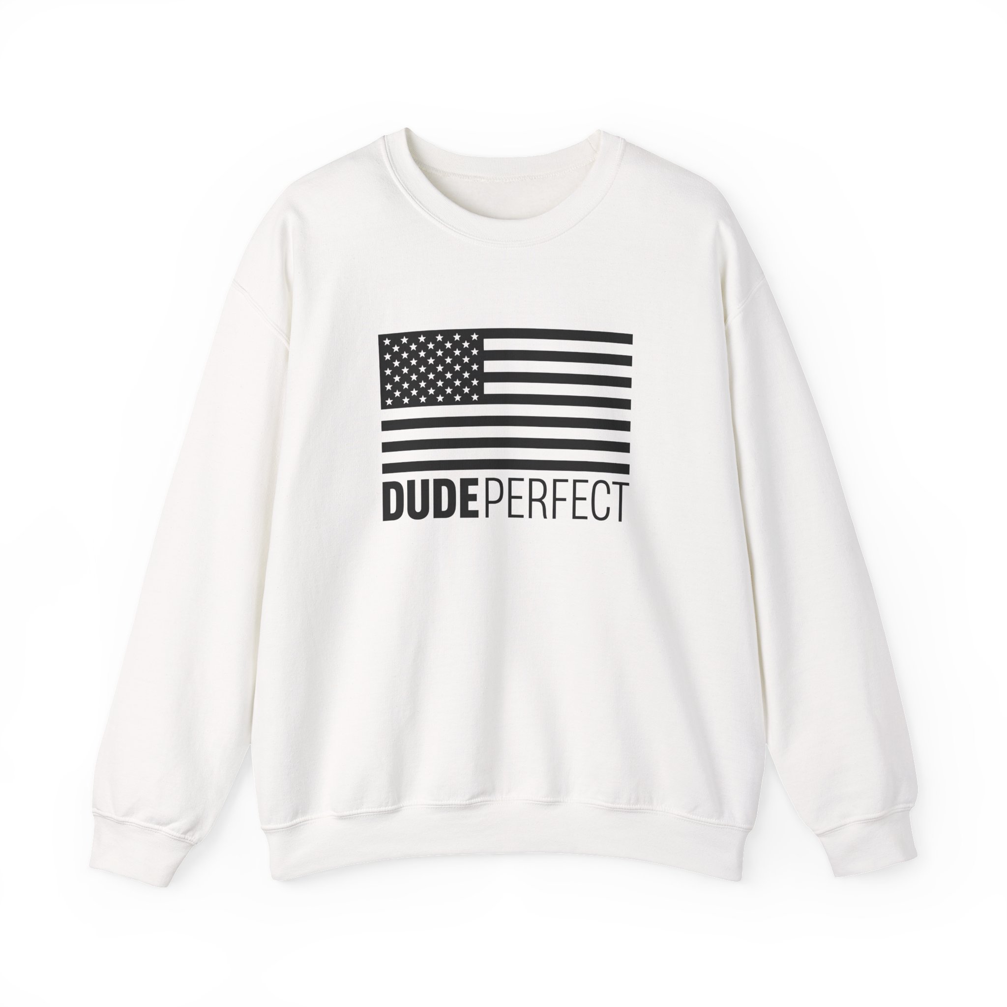 Dude Perfect Tonal Flag Unisex Heavy Blend™ Crewneck Sweatshirt - Image 3
