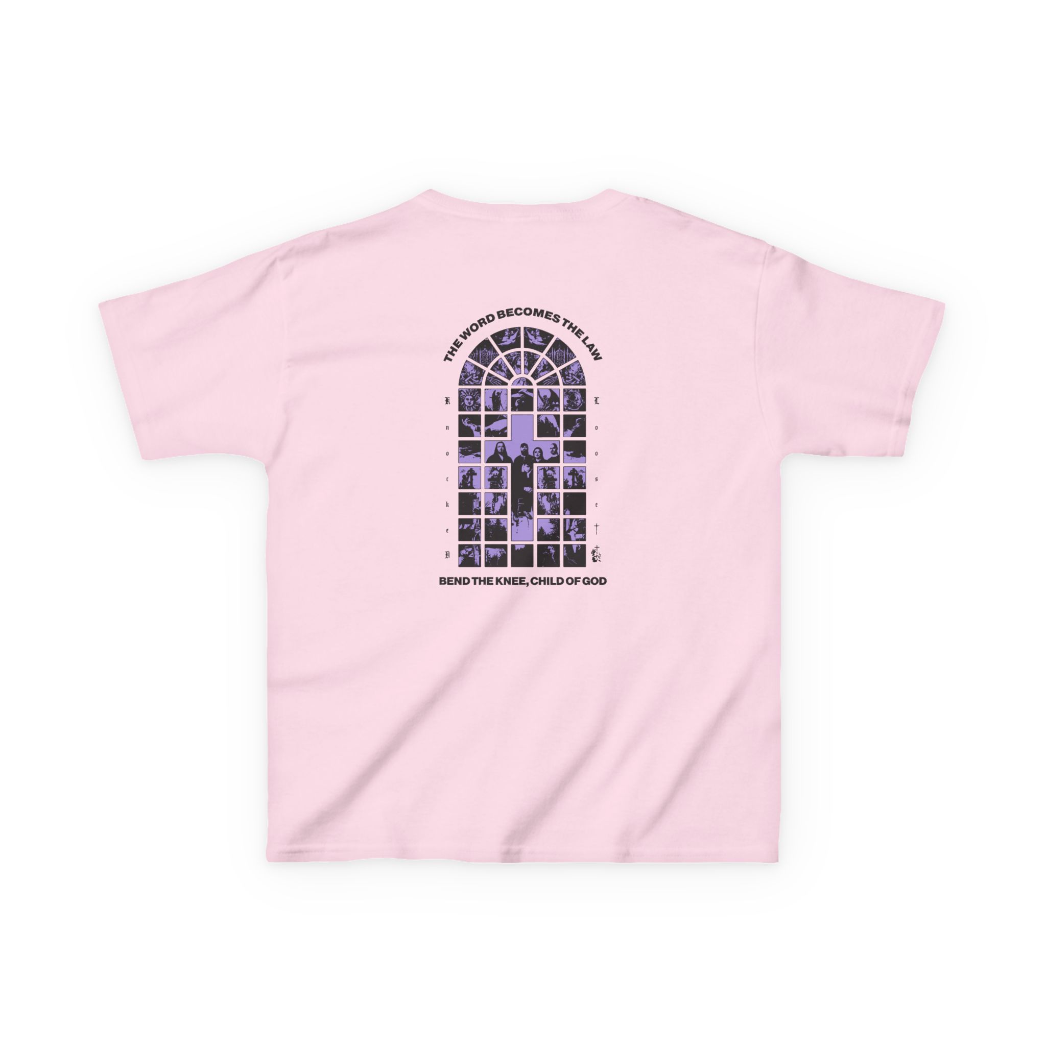 Knocked Loose Purple Cross Kids Heavy Cotton™ Tee - Image 10