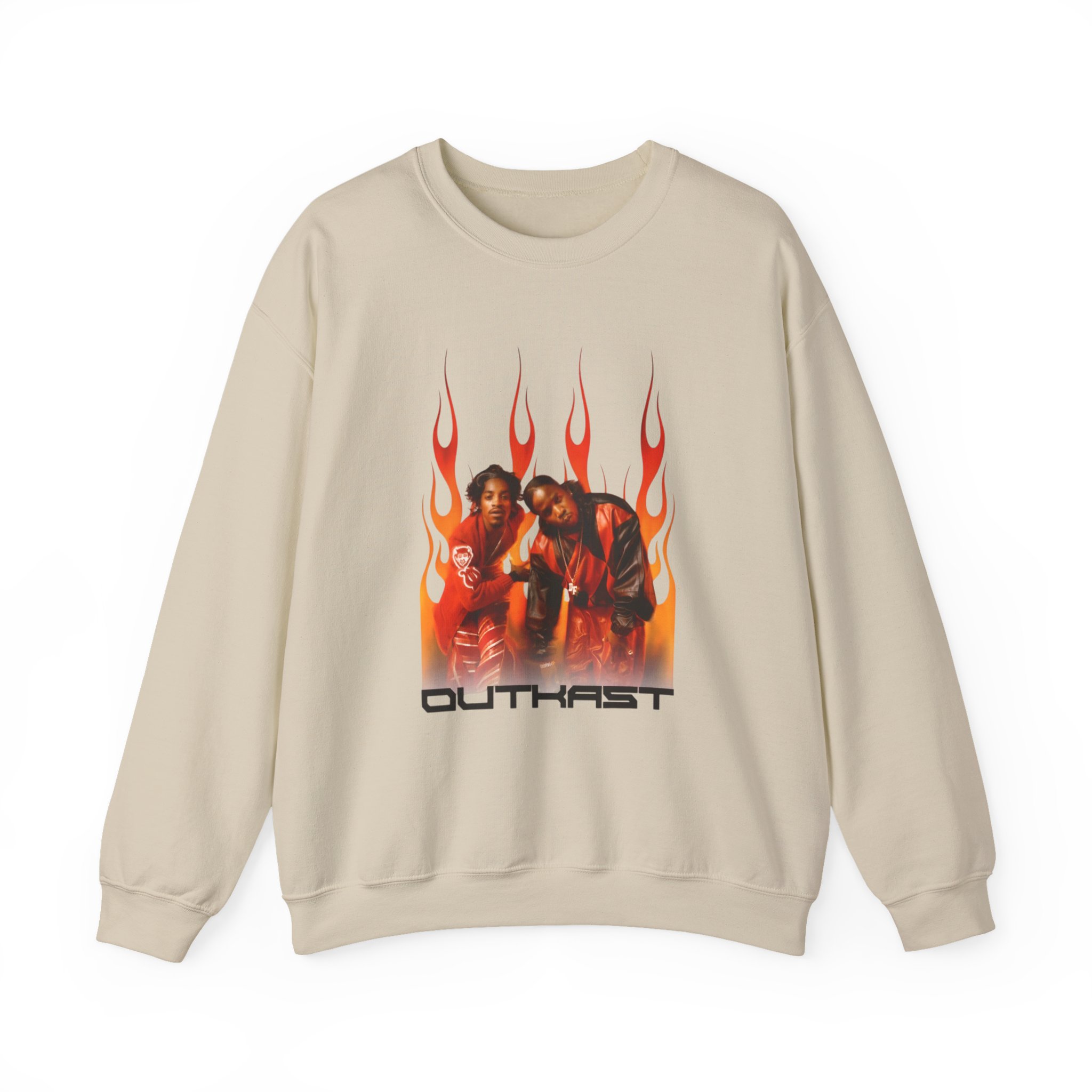 Outkast Flames Unisex Heavy Blend™ Crewneck Sweatshirt - Image 5