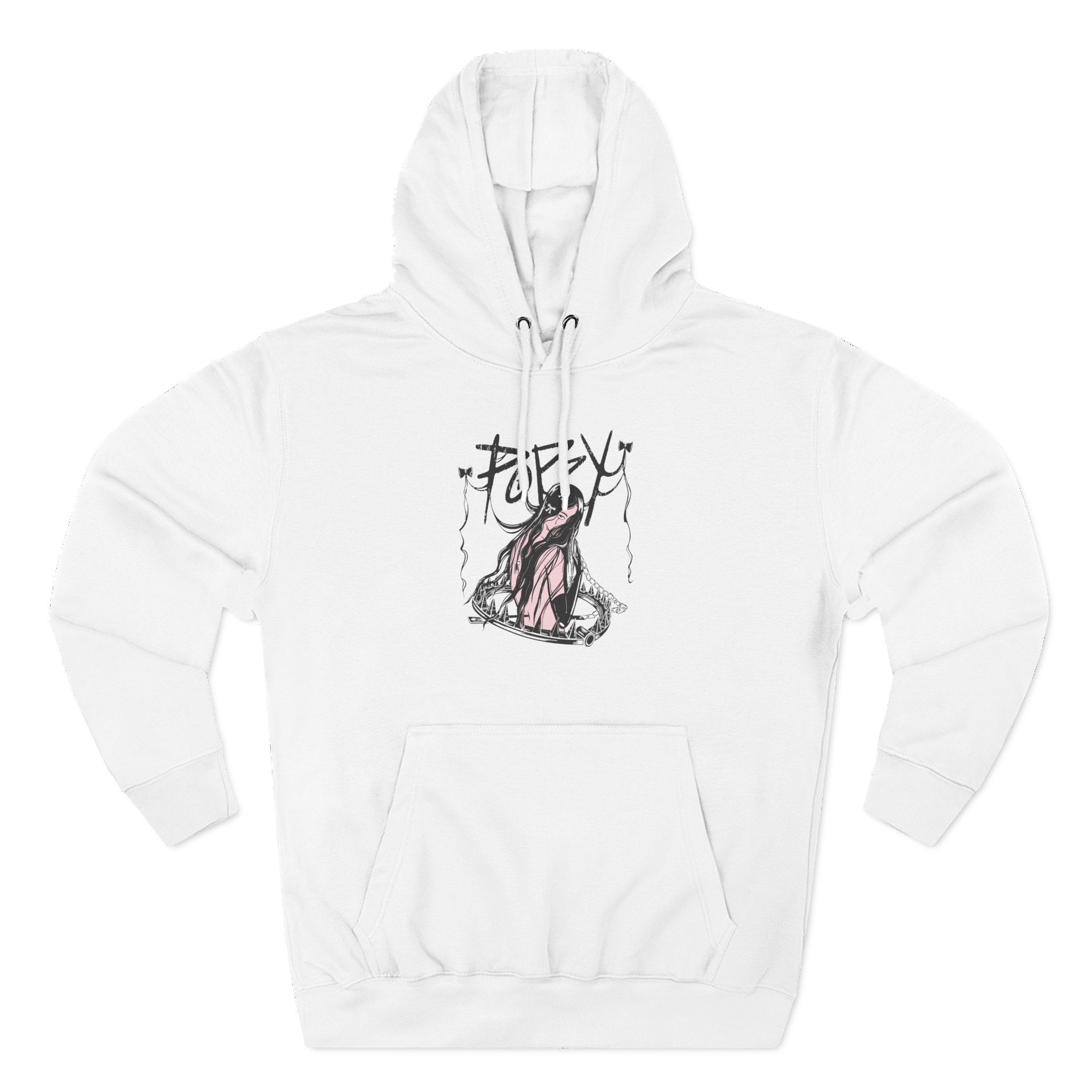 Poppy Three-Panel Fleece Hoodie
