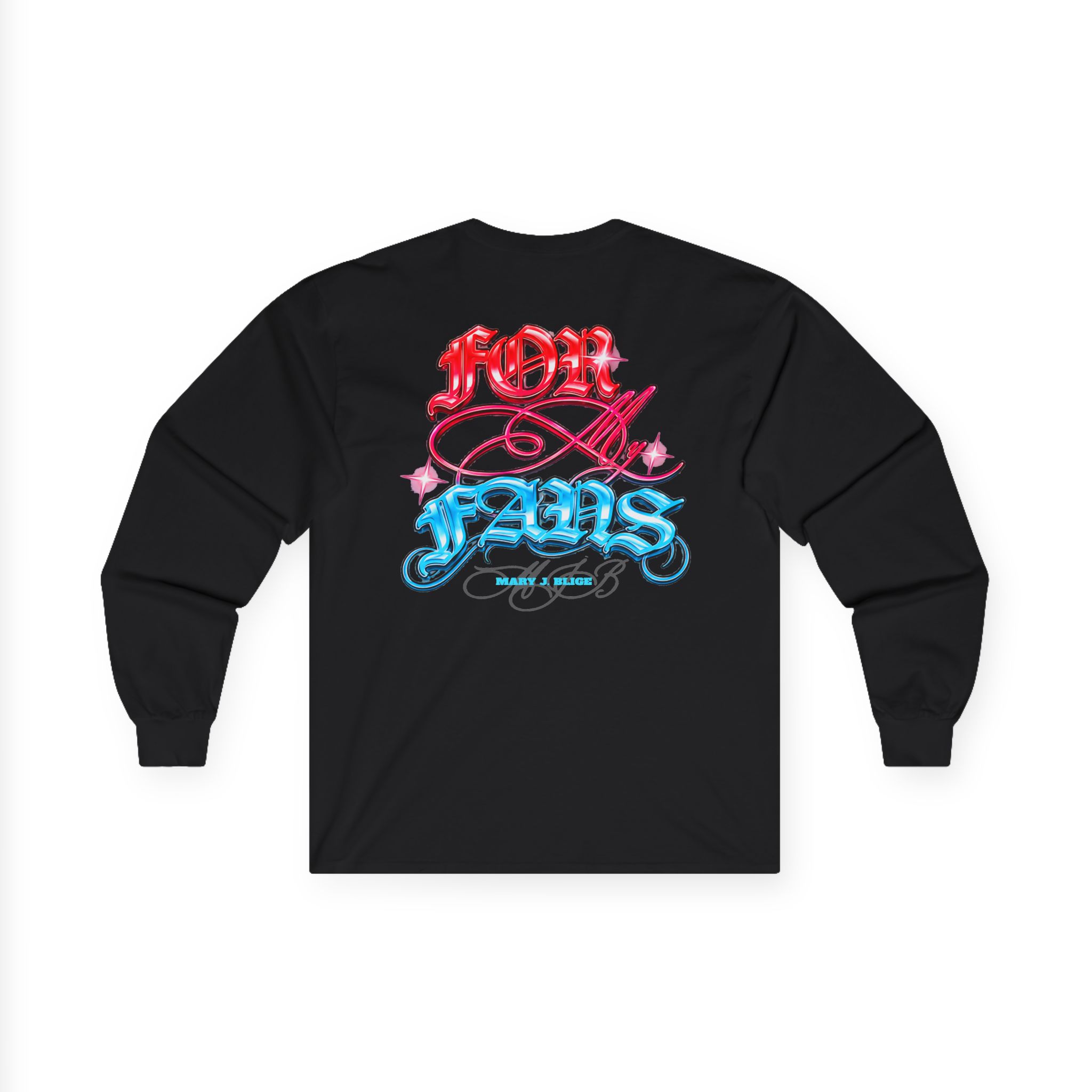 Mary J Blige Crowd Unisex Ultra Cotton Long Sleeve Tee - Image 2