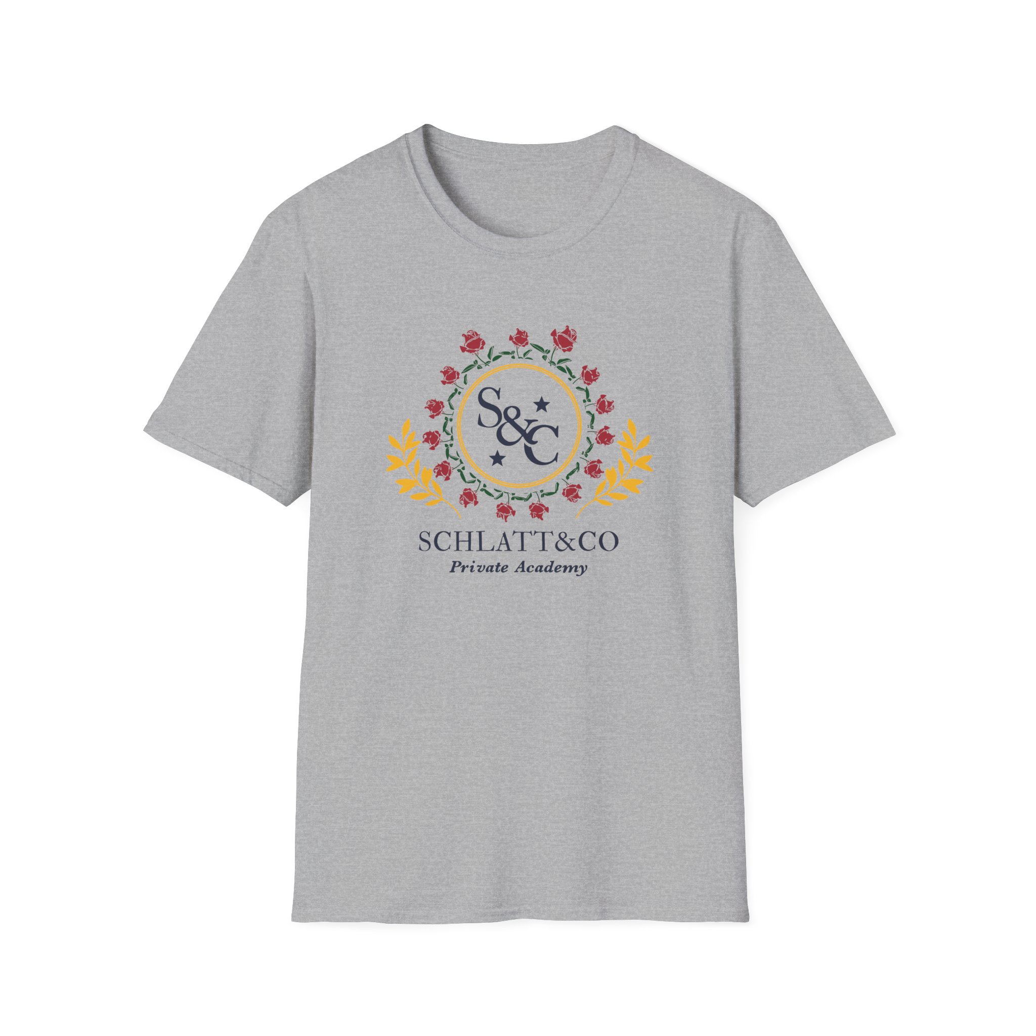 Jschlatt Private Academy Unisex Softstyle T-Shirt - Image 7