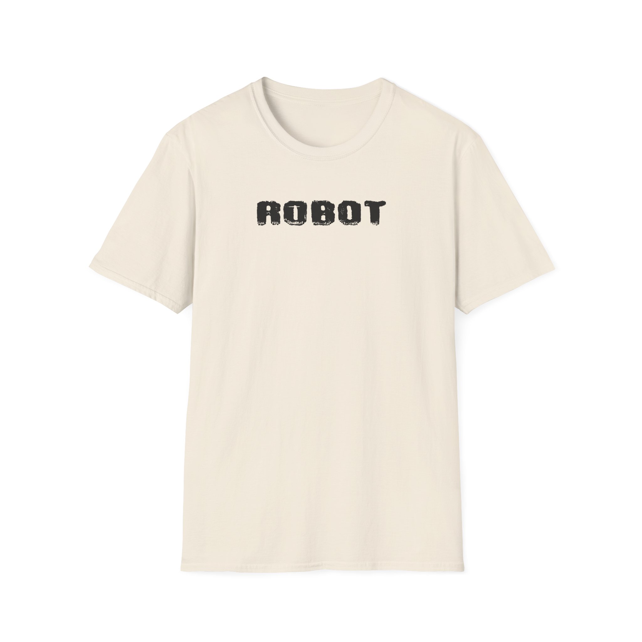 Daft Punk Human After All White Robot Unisex Softstyle T-Shirt - Image 3