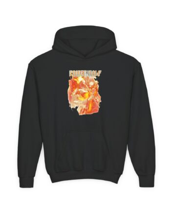 Powerwolf Joan of Arc Youth Heavy Blend Hooded Sweatshirt