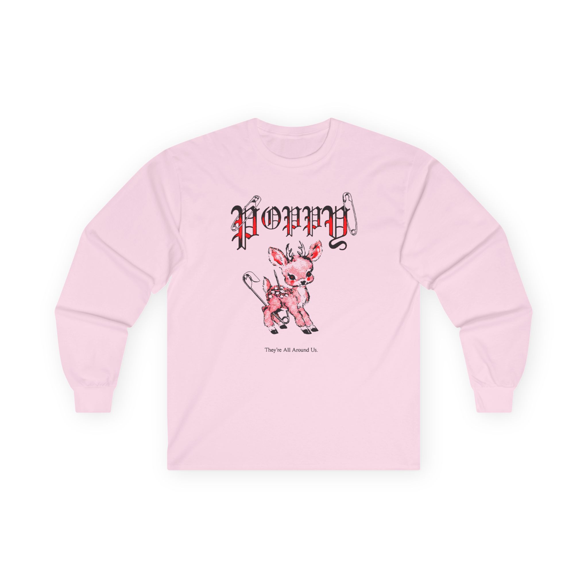 Poppy Deer Unisex Ultra Cotton Long Sleeve Tee - Image 9