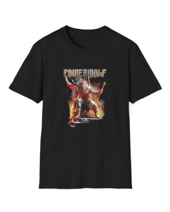 Powerwolf Wake Up The Wicked Cover Unisex Softstyle T-Shirt