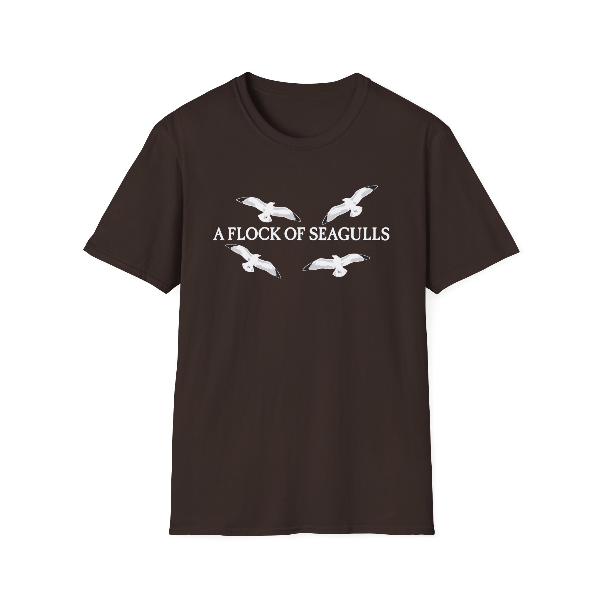 A Flock of Seagulls “Seagulls” Unisex Softstyle T-Shirt - Image 5