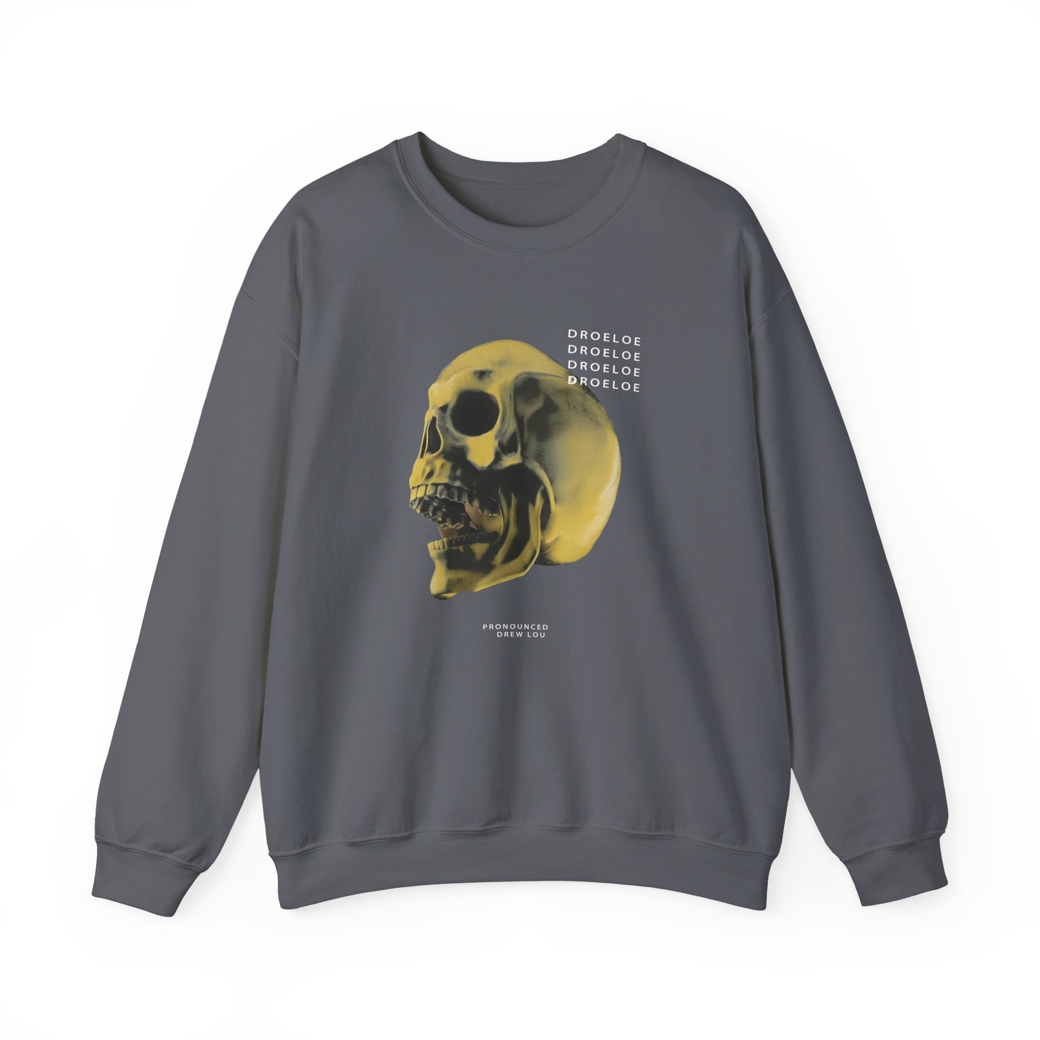 Deadbeats Gold Skull Unisex Heavy Blend™ Crewneck Sweatshirt - Image 15