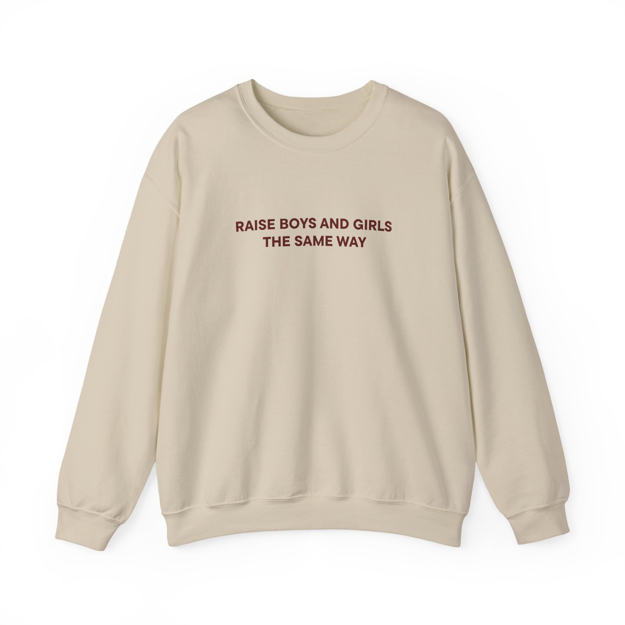 Jenny Holzer Raise the Same Way Unisex Heavy Blend™ Crewneck Sweatshirt - Image 7