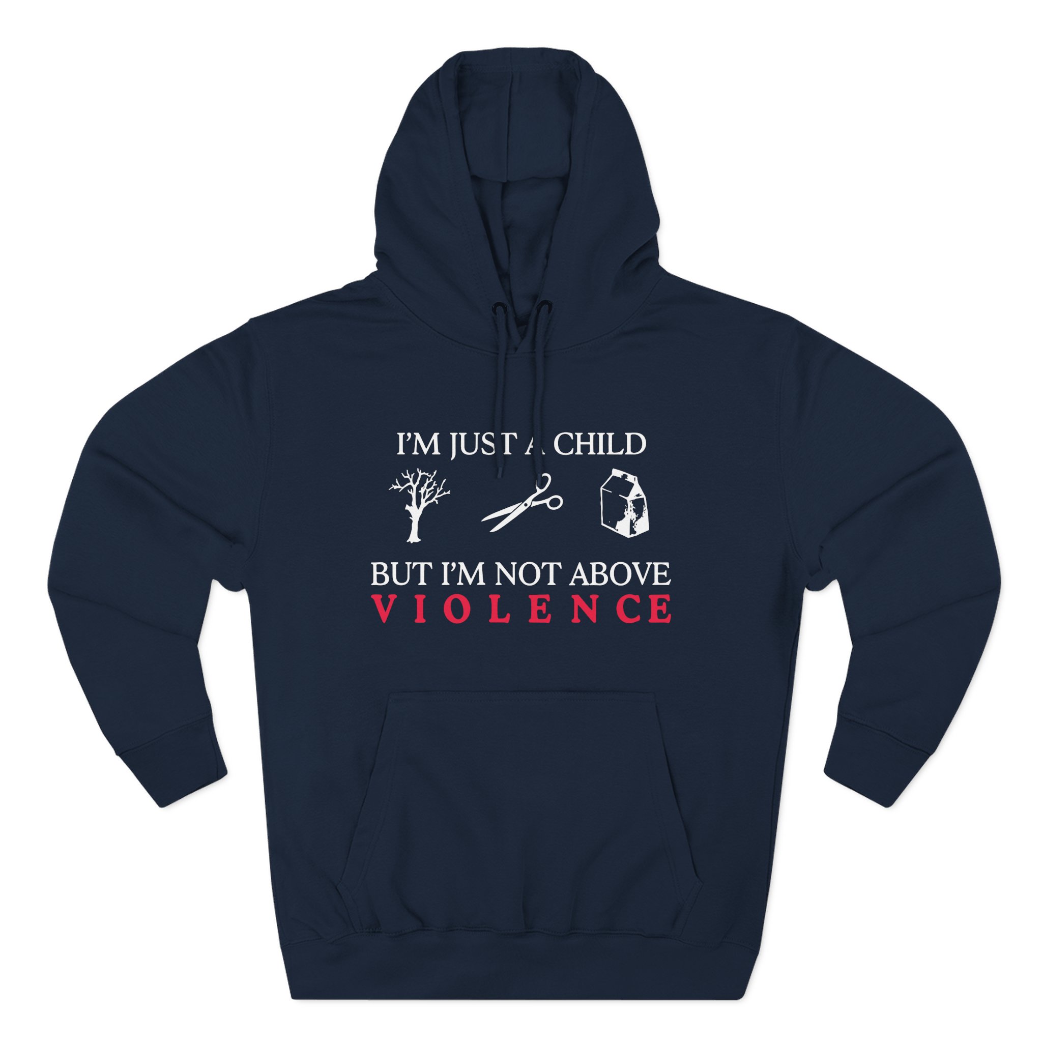 Ethel Cain Not Above Violence Three-Panel Fleece Hoodie - Image 7