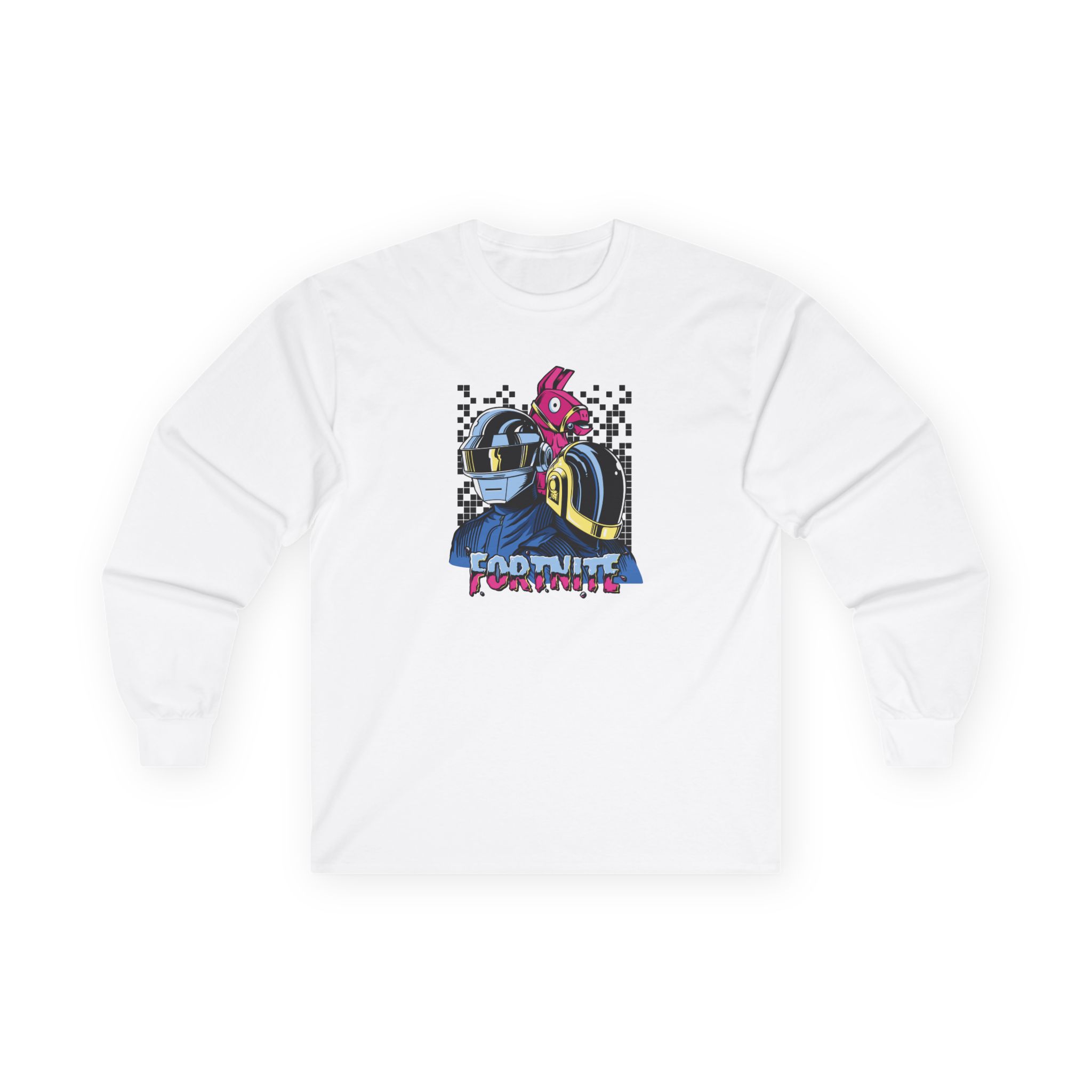Daft Punk Fortnite X Daft Punk Long Unisex Ultra Cotton Long Sleeve Tee