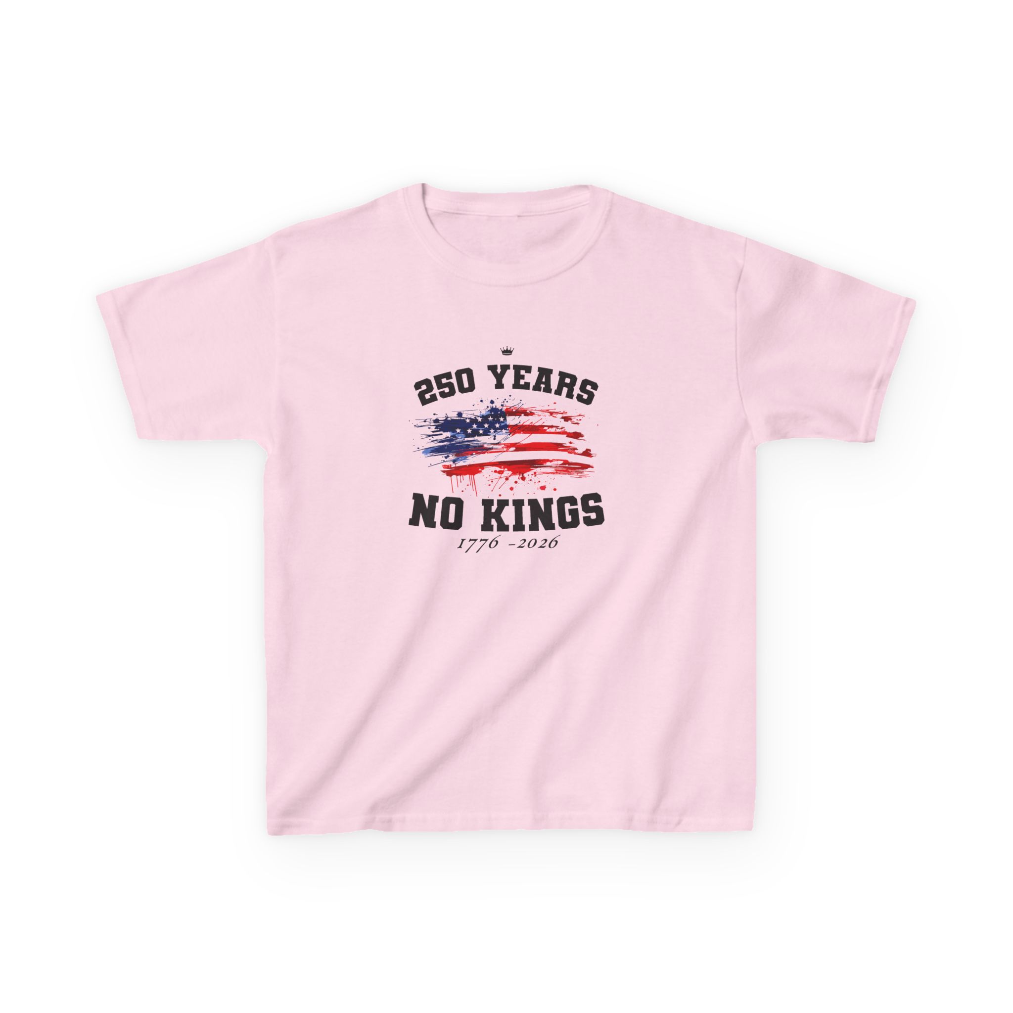 Valuetainment 250 Years No Kings Kids Heavy Cotton™ Tee - Image 11
