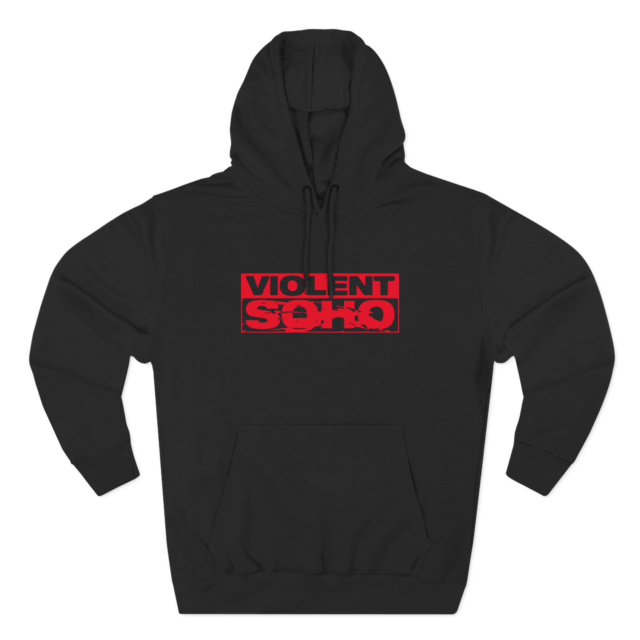 Violent Soho Skull Three-Panel Fleece Hoodie - Image 3