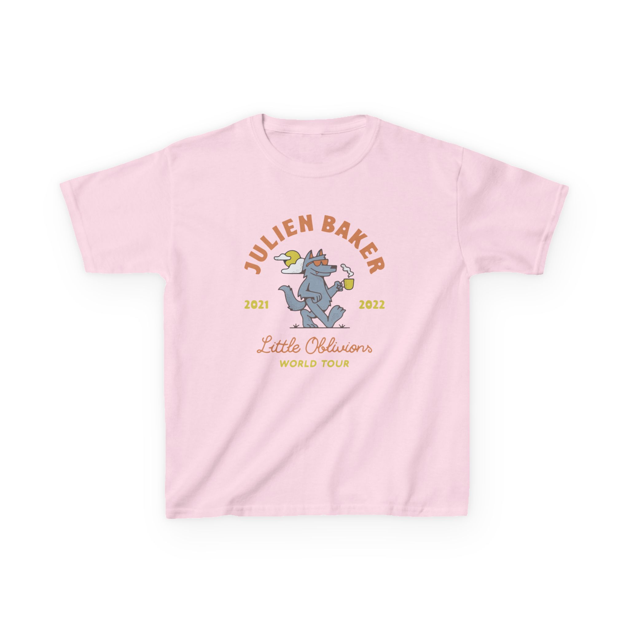 Julien Baker Little Oblivions World Tour Kids Heavy Cotton™ Tee - Image 15