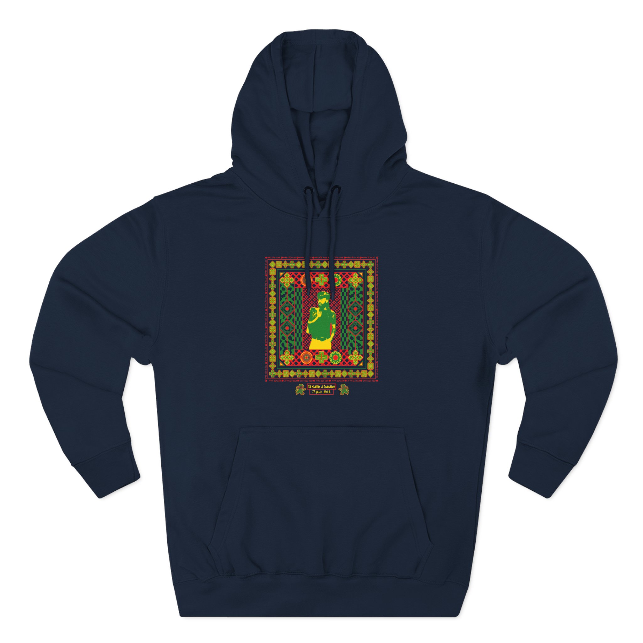 Aminé New Flower! Three-panel Fleece Hoodie - Image 5