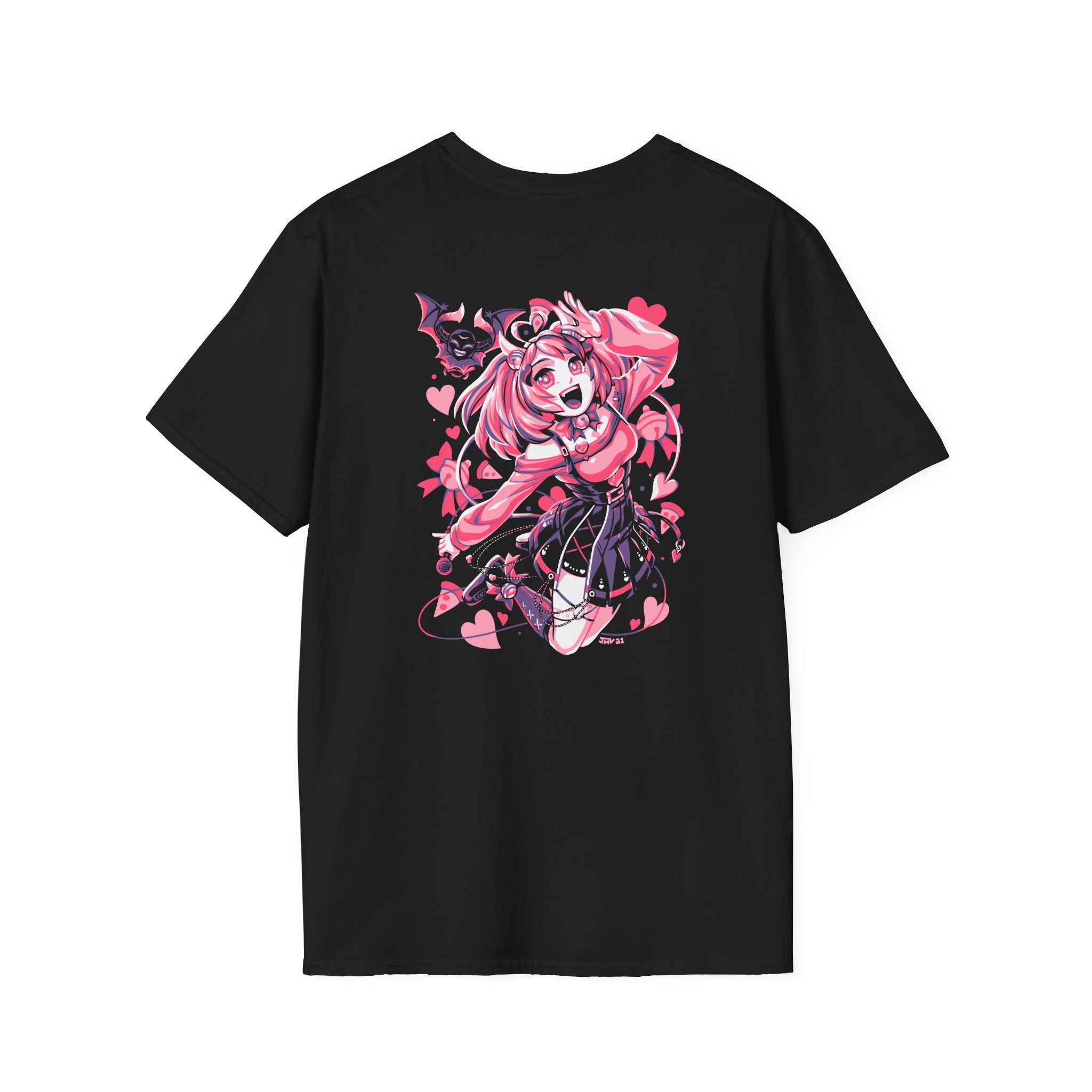 Ironmouse Anime Unisex Softstyle T-shirt - Image 2