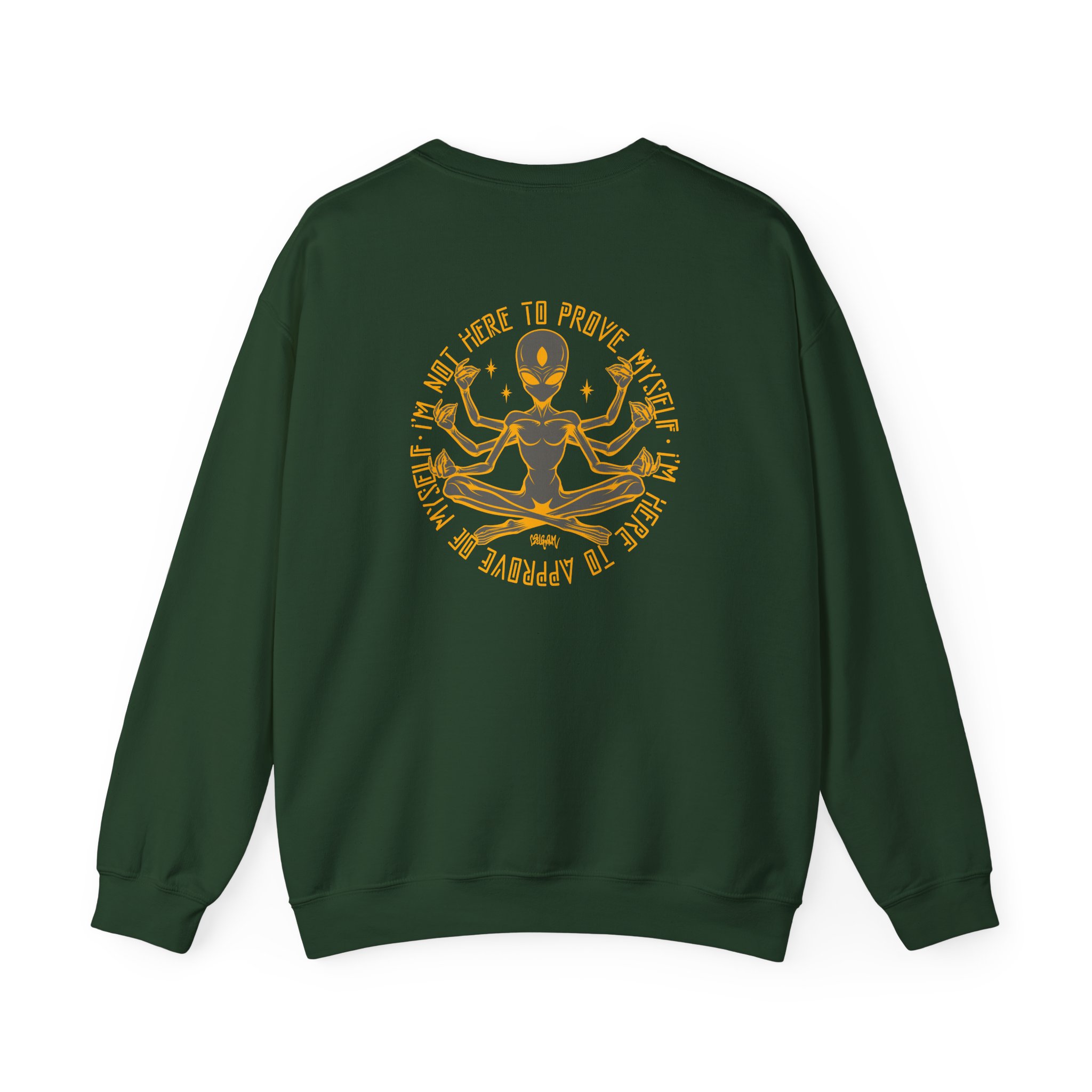 Lsdream Cosmic Upgrade Unisex Heavy Blend™ Crewneck Sweatshirt - Image 14