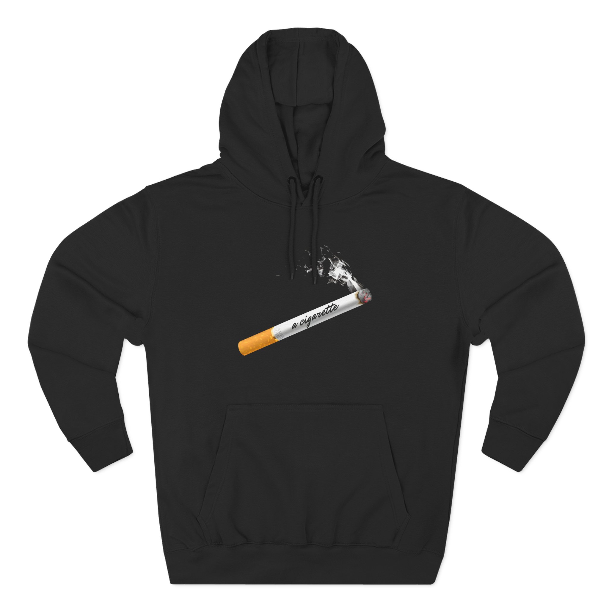 Gavin Adcock a Cigarette Smokin Three-Panel Fleece Hoodie