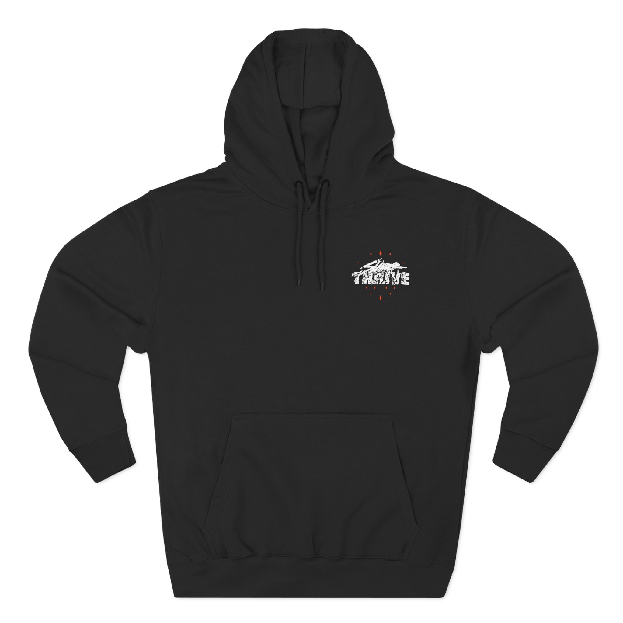 Slander Gud Vibrations Graffiti Three-Panel Fleece Hoodie