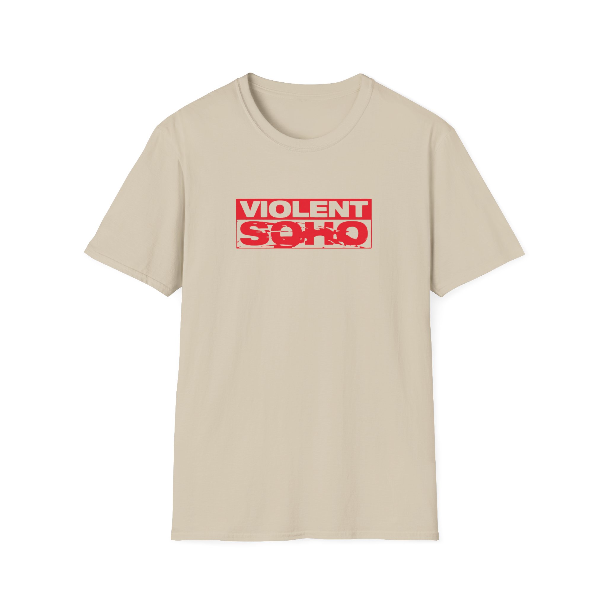 Violent Soho Skull Unisex Softstyle T-Shirt - Image 5