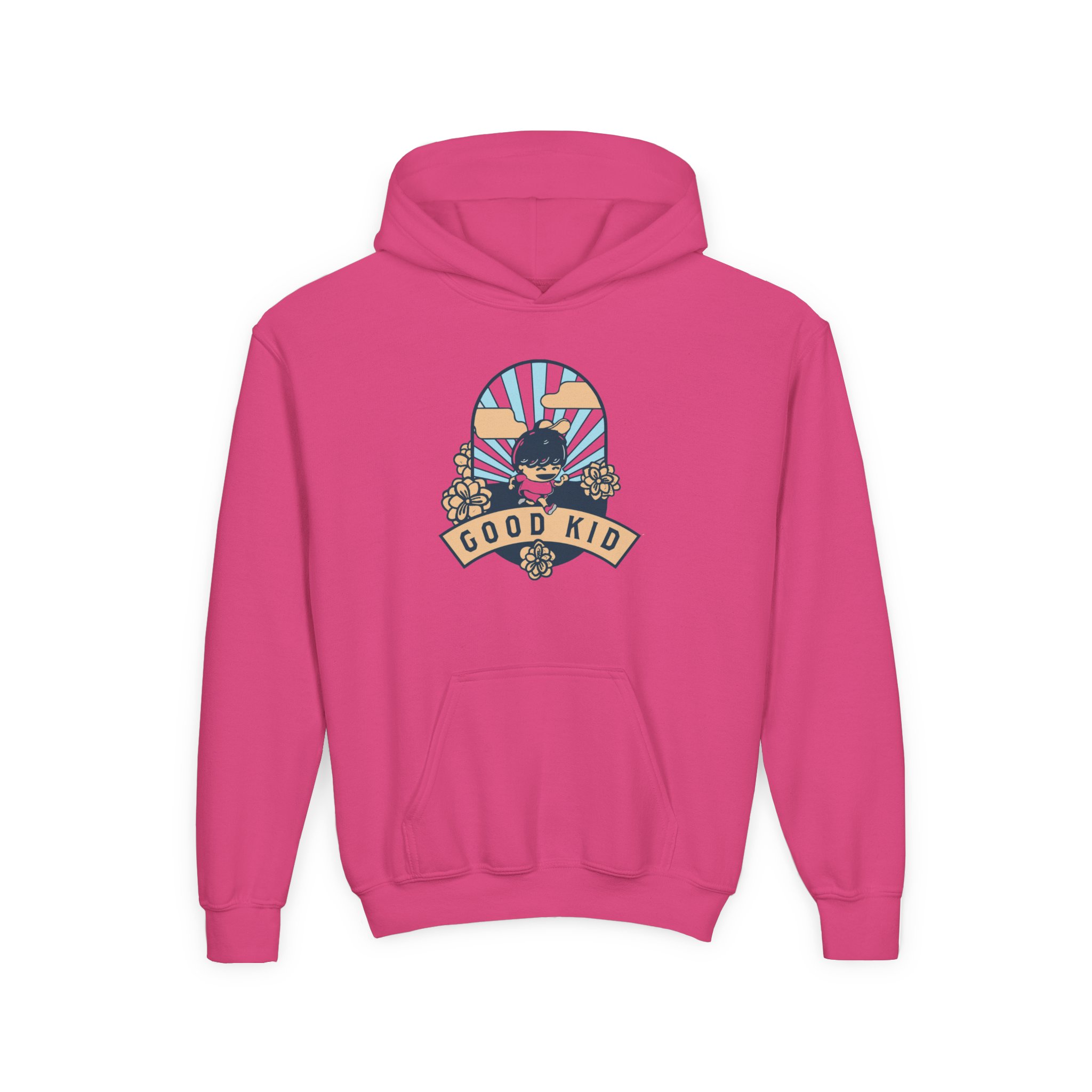Good Kid Sunshine Youth Heavy Blend Hooded Sweatshirt - Image 13