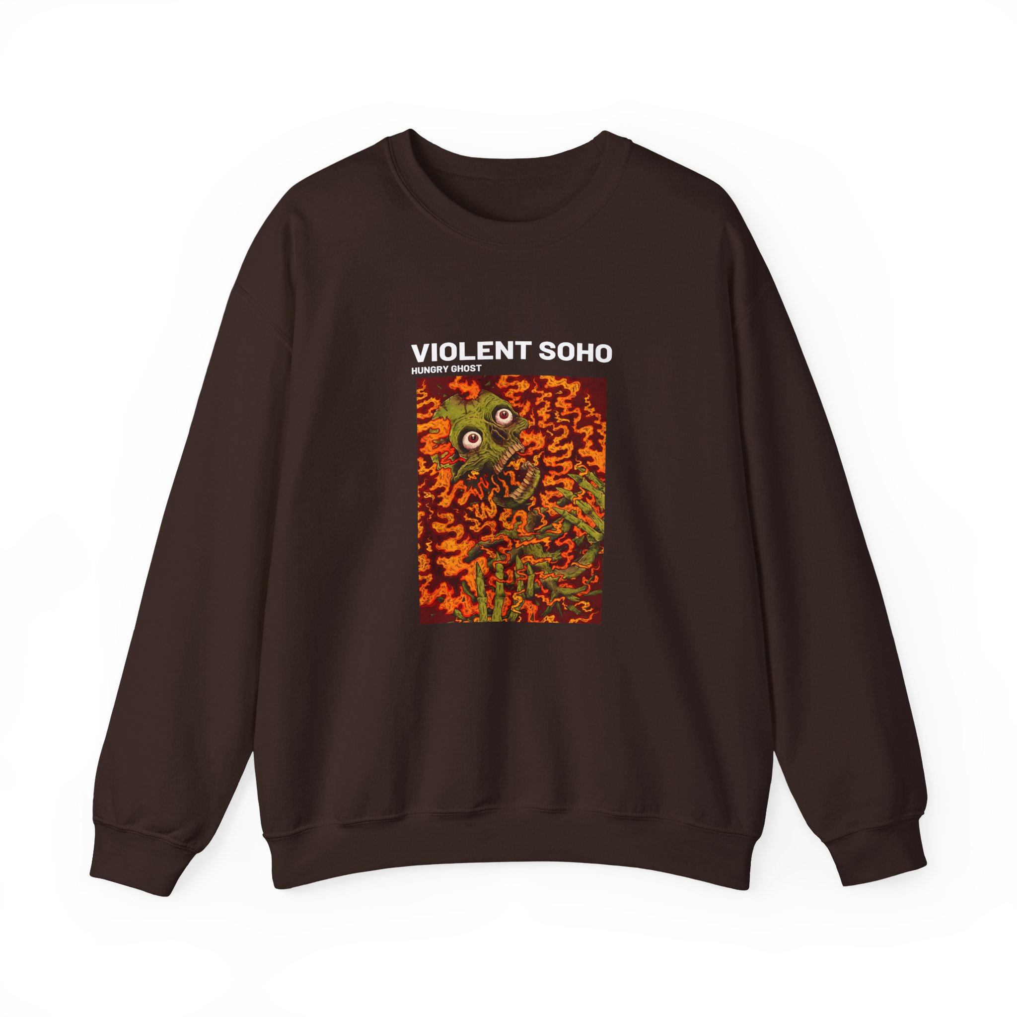 Violent Soho Hungry Ghost Unisex Heavy Blend™ Crewneck Sweatshirt - Image 5