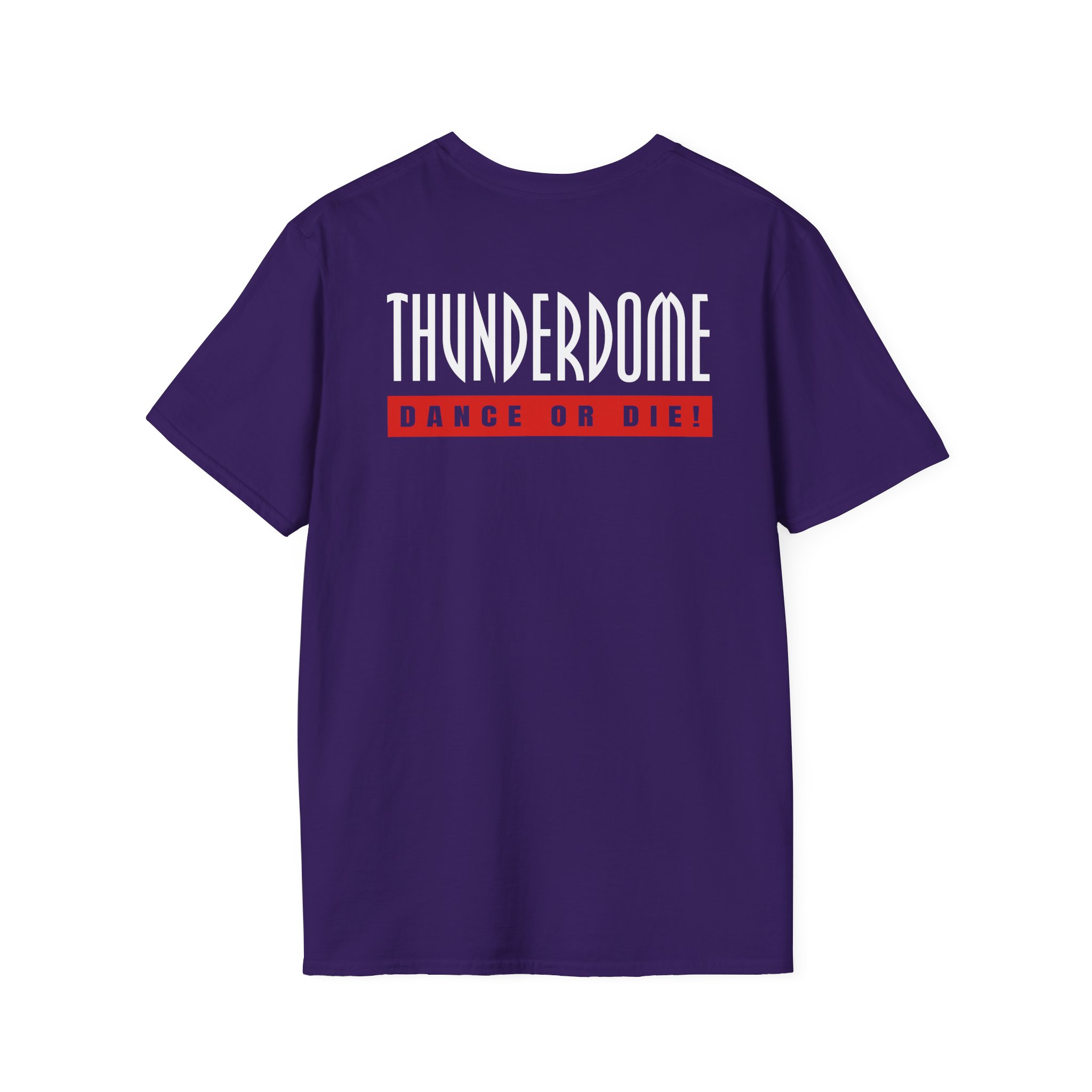 Thunderdome Dance Or Die Unisex Softstyle T-Shirt - Image 16
