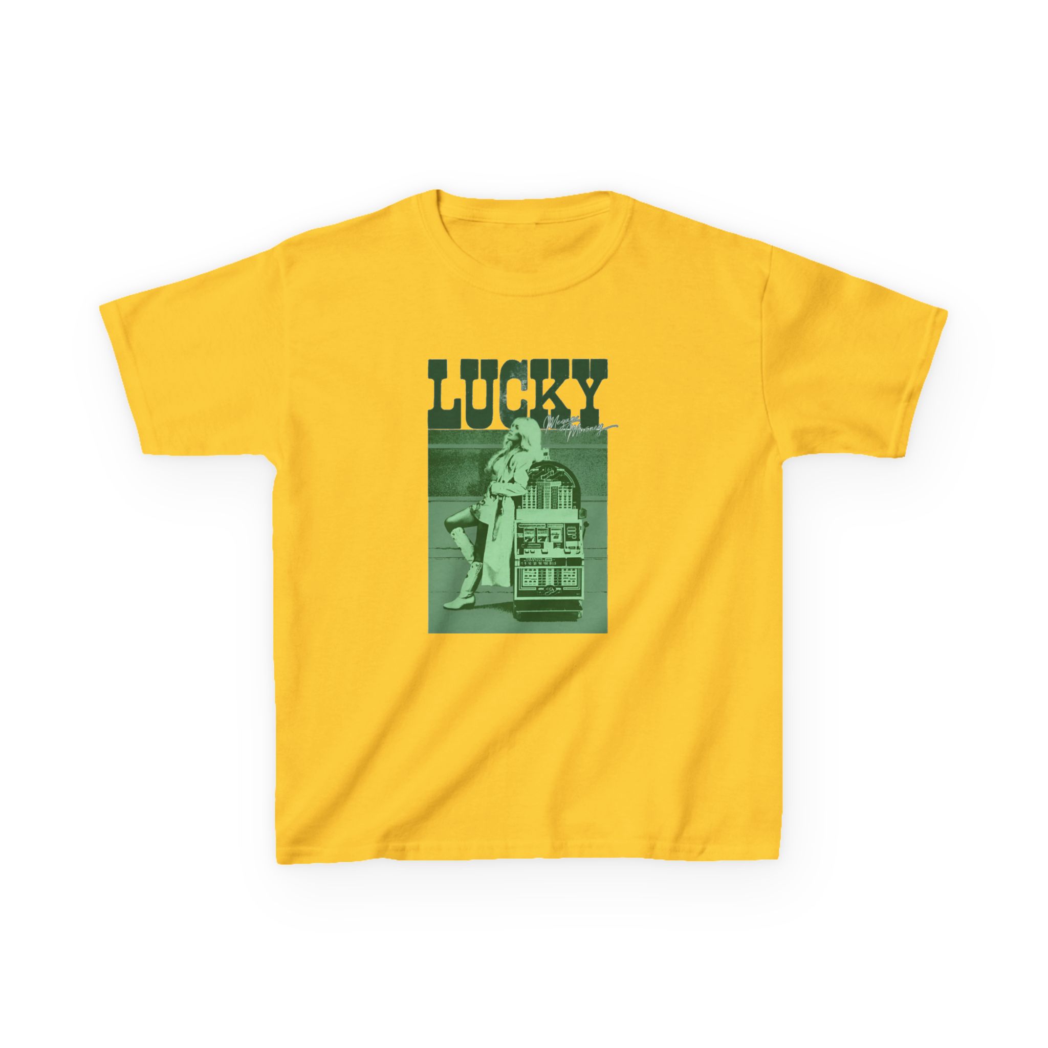 Megan Moroney Lucky Portrait Kids Heavy Cotton™ Tee - Image 5