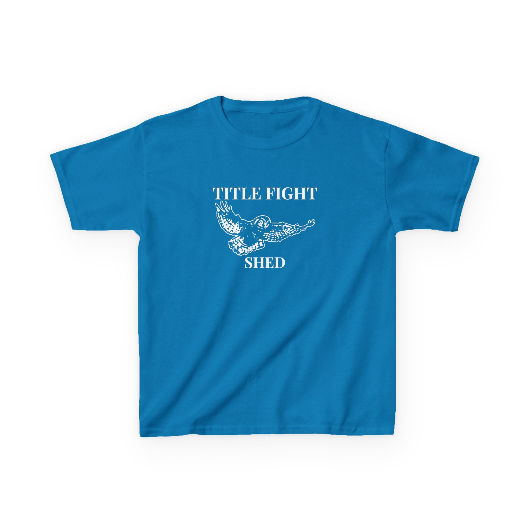 Kids Cold Cuts Title Fight Shed Owl Heavy Cotton™ Tee - Image 9