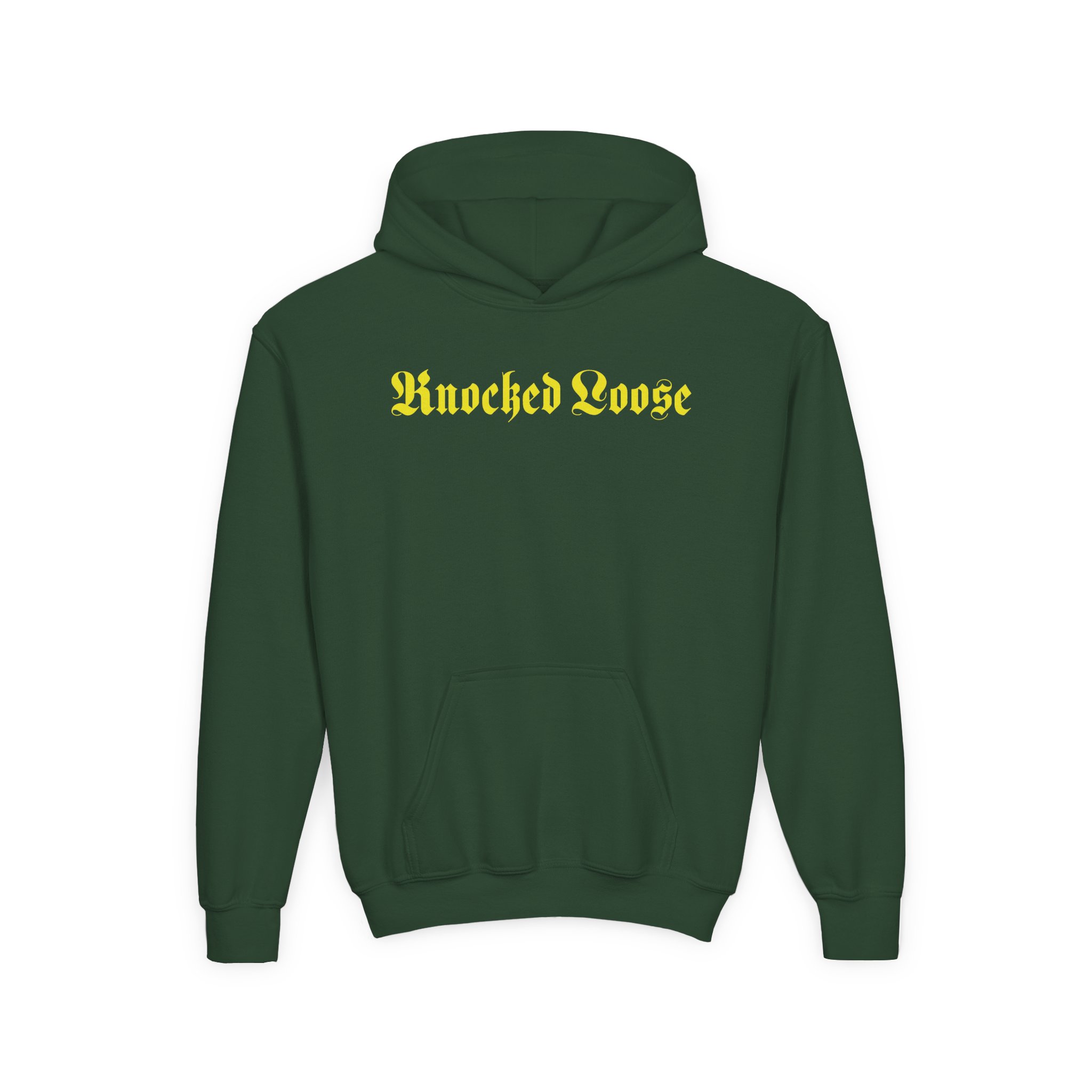 Knocked Loose Youth Heavy Blend Hooded Sweatshirt - Image 5