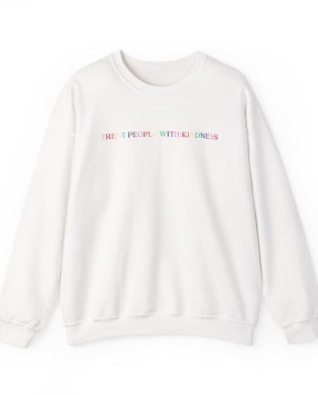Love on Tour Treat People With Kindness Unisex Heavy Blend™ Crewneck Sweatshirt