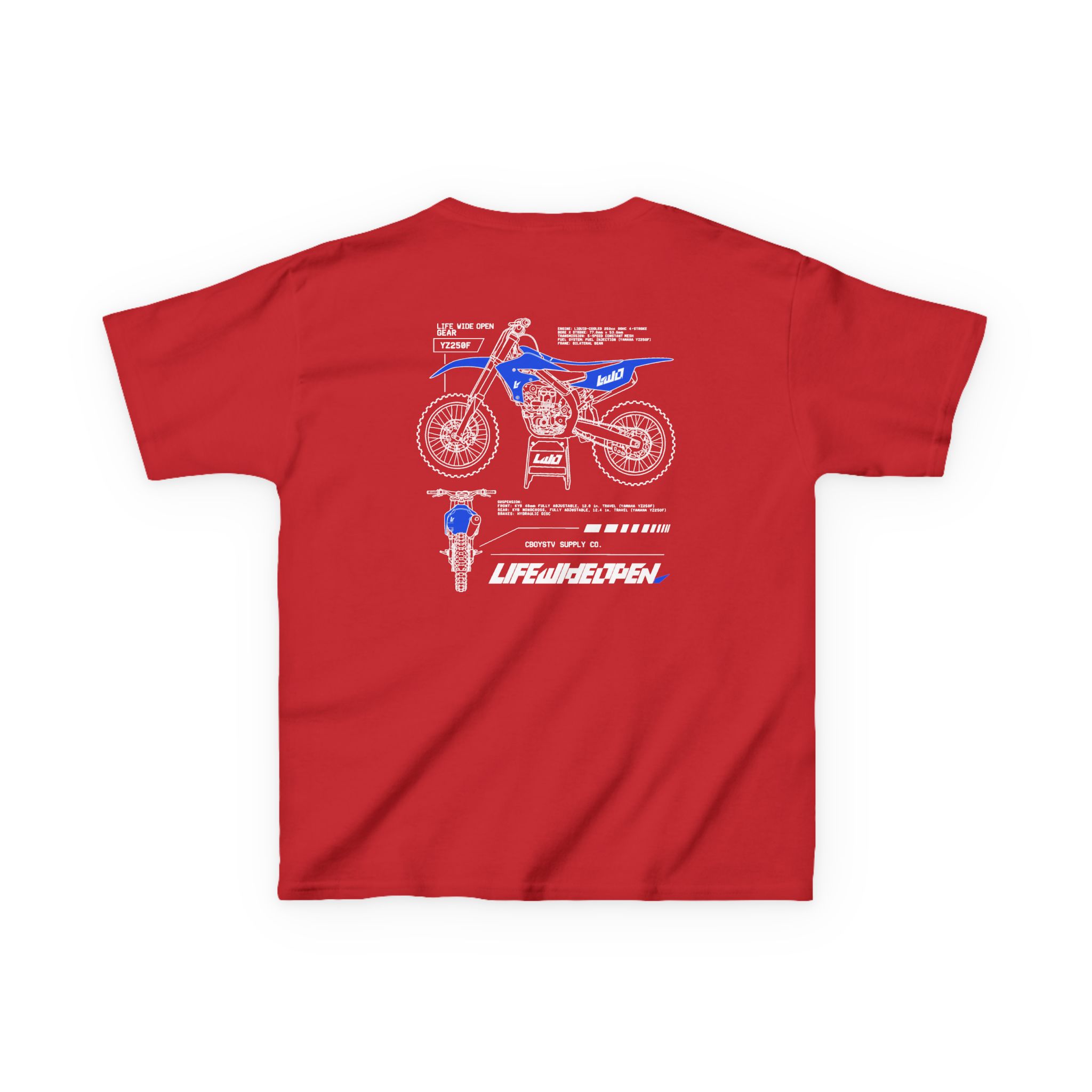 Kids Cboystv Yamaha Spec Heavy Cotton™ Tee - Image 20