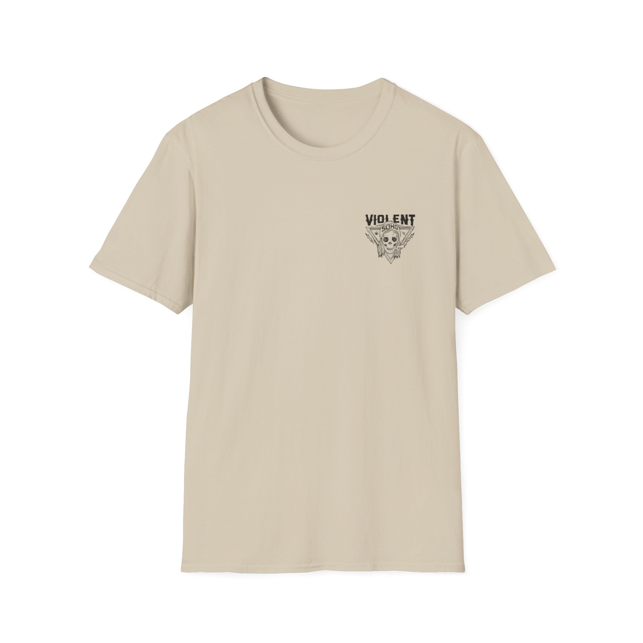 Violent Soho Hell Fuck Yeah Unisex Softstyle T-Shirt - Image 3