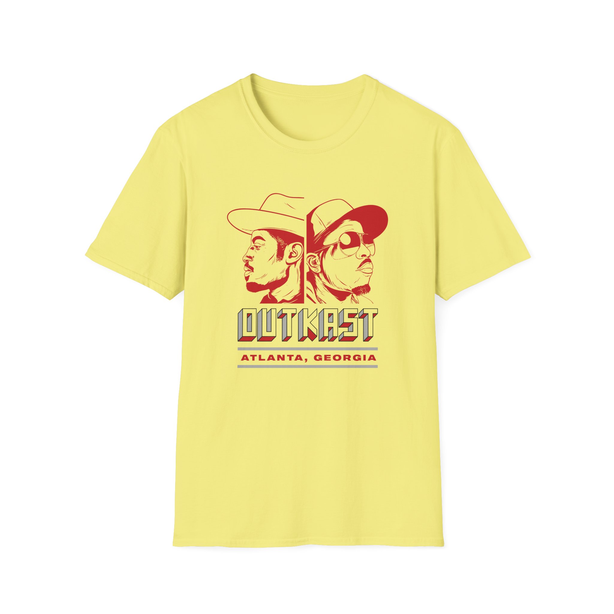 Outkast Outkast Atl Unisex Softstyle T-Shirt - Image 11