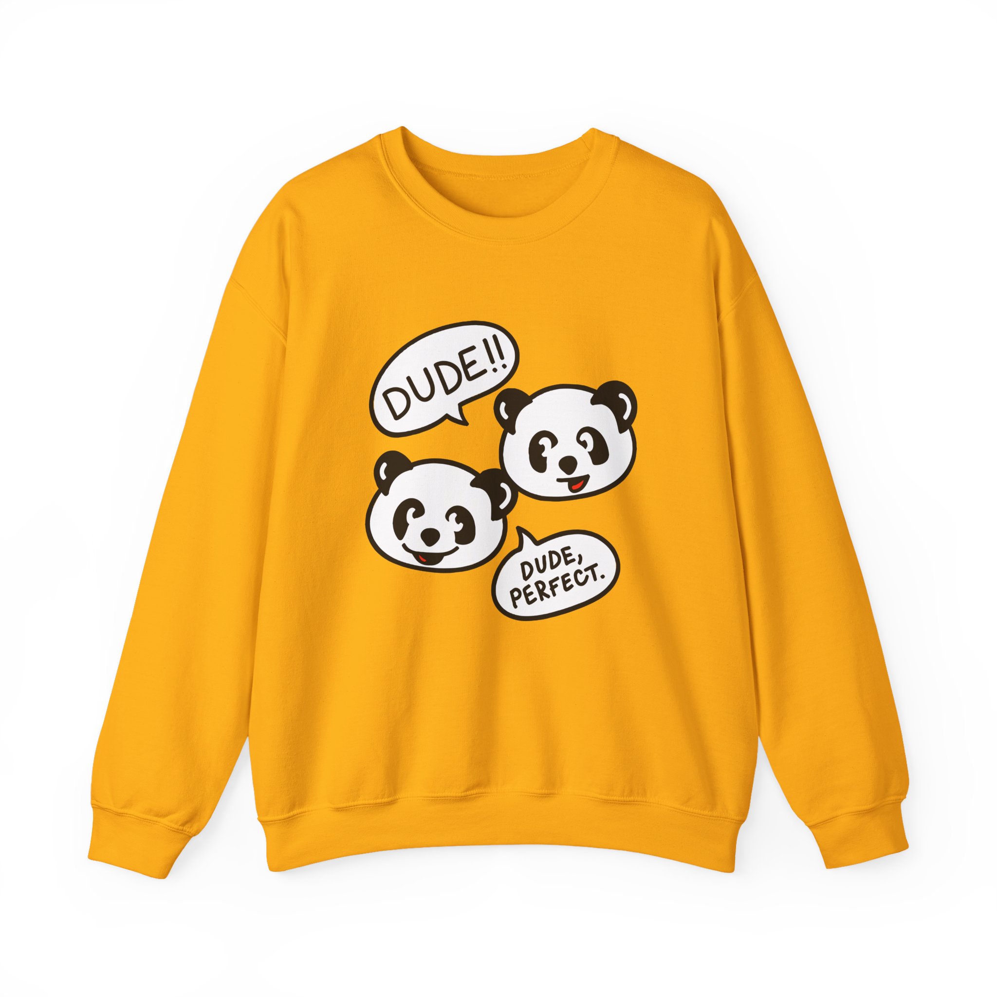 Dude Perfect Panda Comic Unisex Heavy Blend™ Crewneck Sweatshirt - Image 11