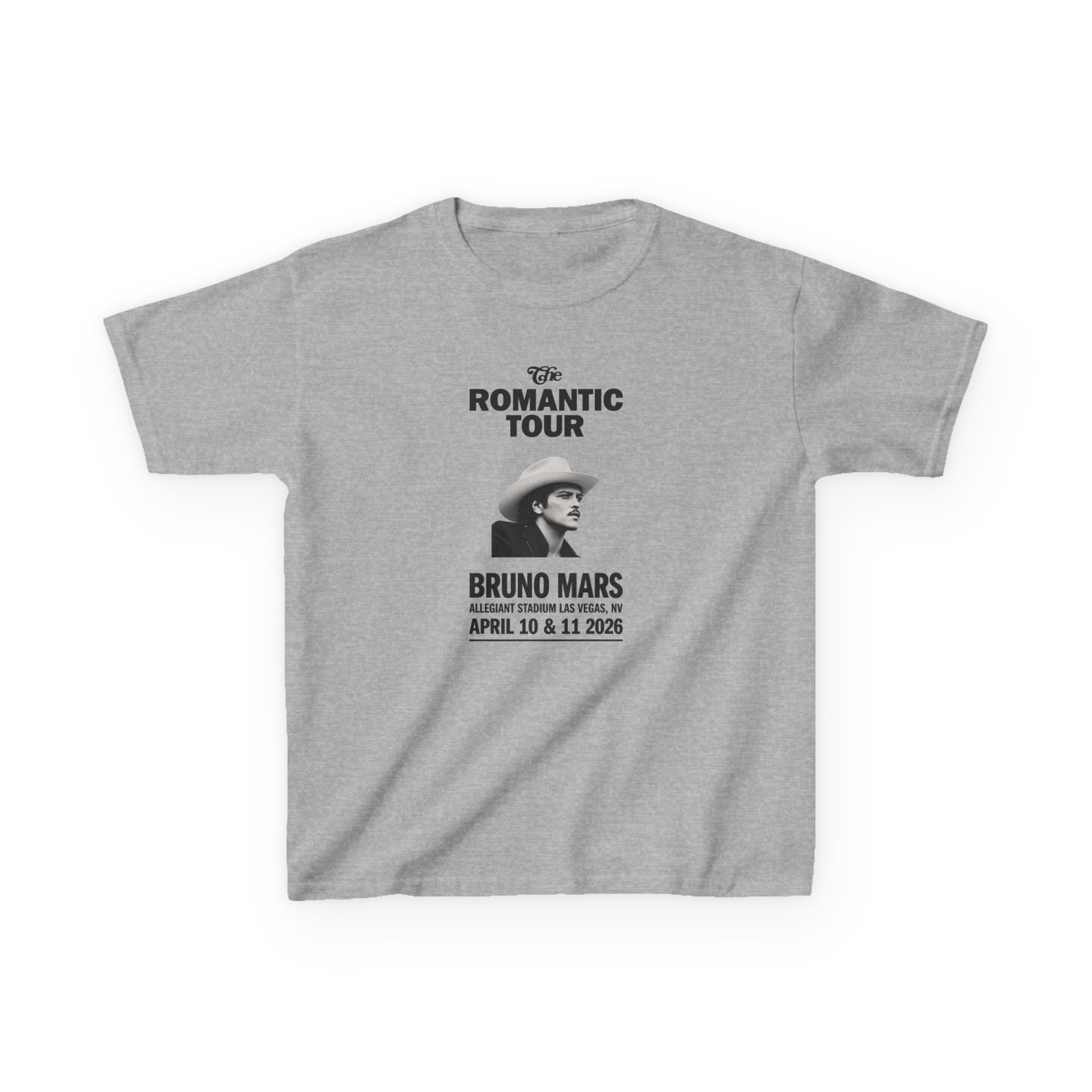 Kids Bruno Mars Las Vegas the Romantic Heavy Cotton™ Tee - Image 7