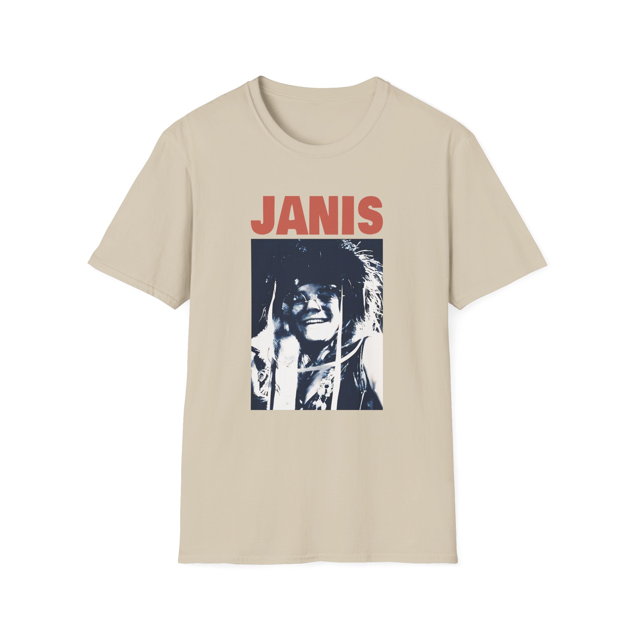 Janis Joplin Beatnick Unisex Softstyle T-Shirt