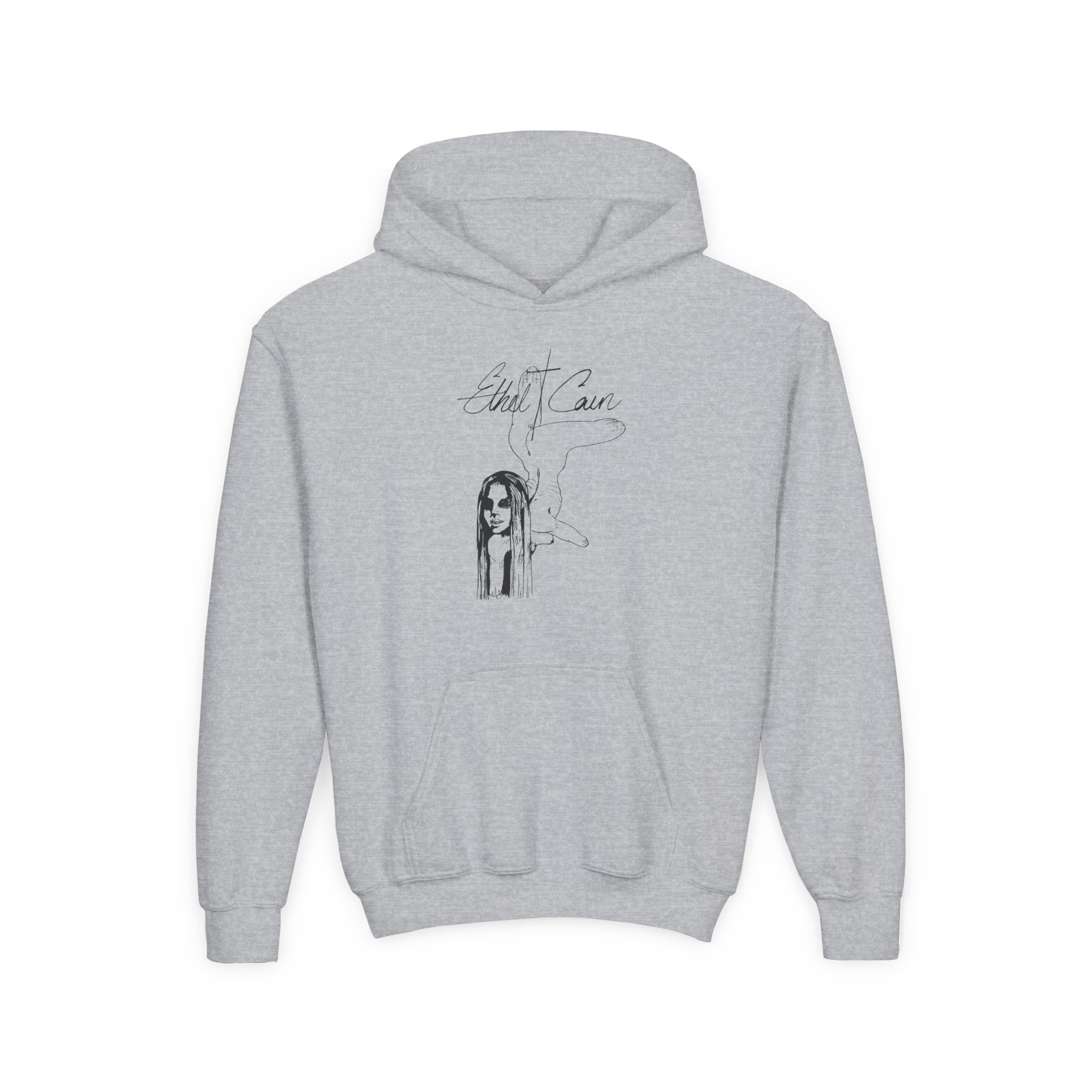 Youth Ethel Cain Inbred Reissue Heavy Blend Hooded Sweatshirt - Image 3