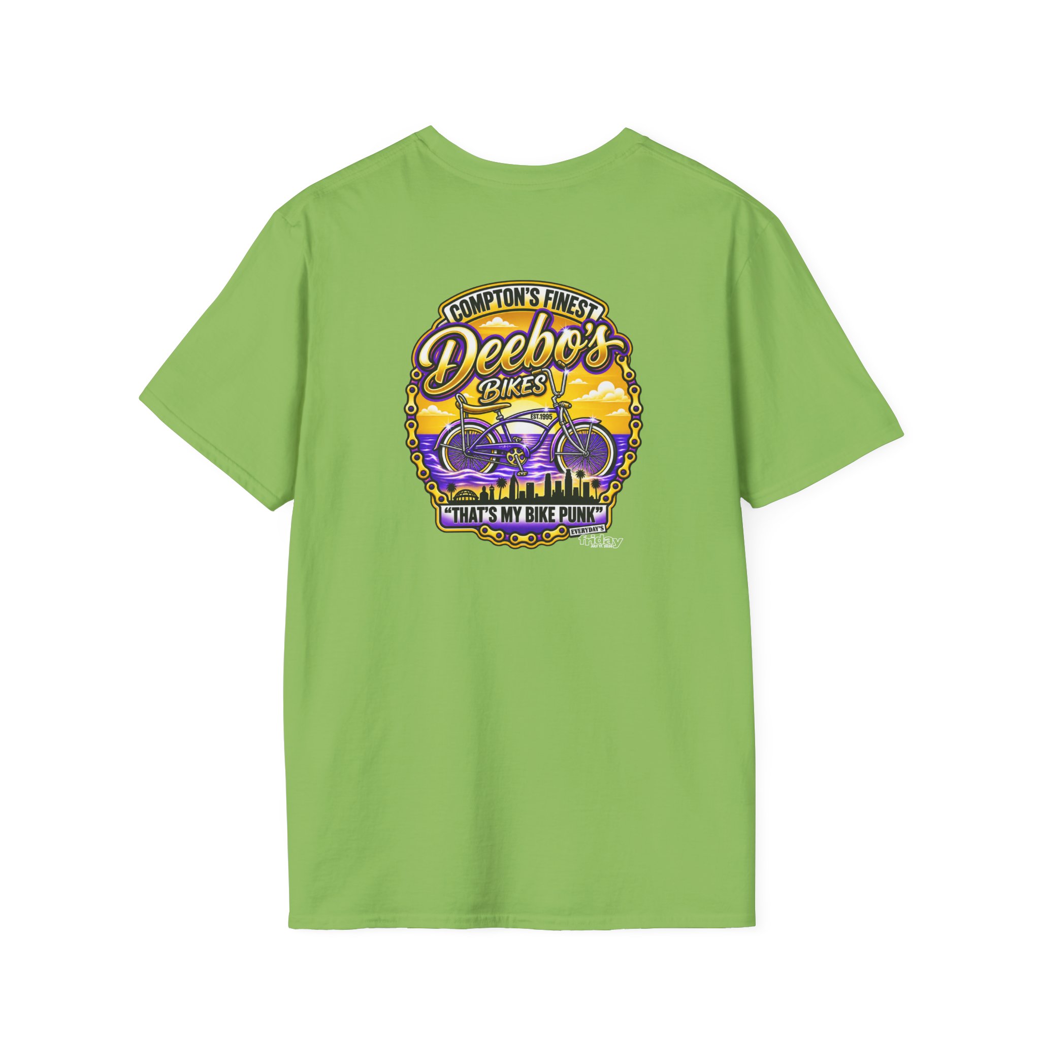 Ice Cube Deebo's Bikes Unisex Softstyle T-Shirt - Image 6