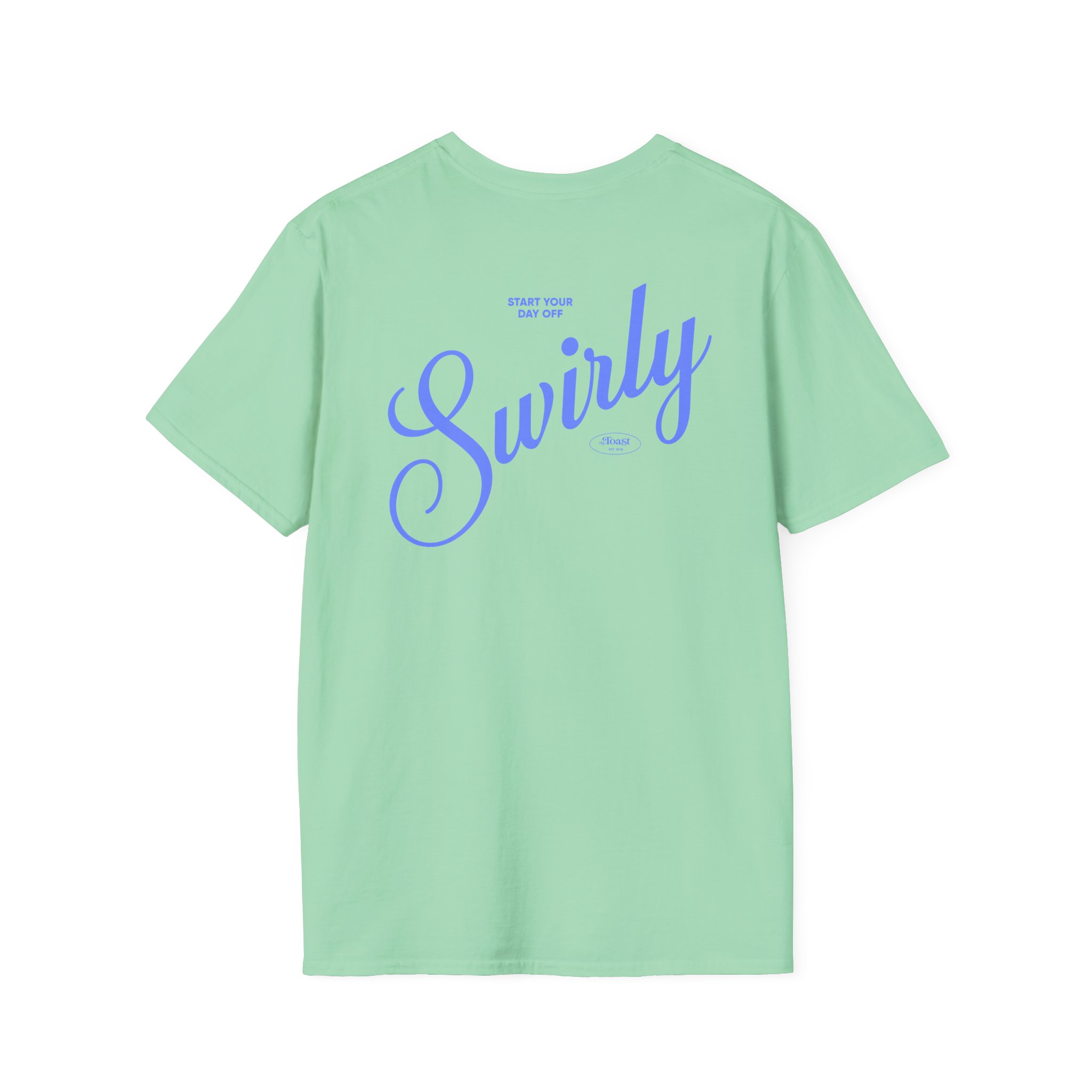 The Toast Swirly Unisex Softstyle T-Shirt - Image 12