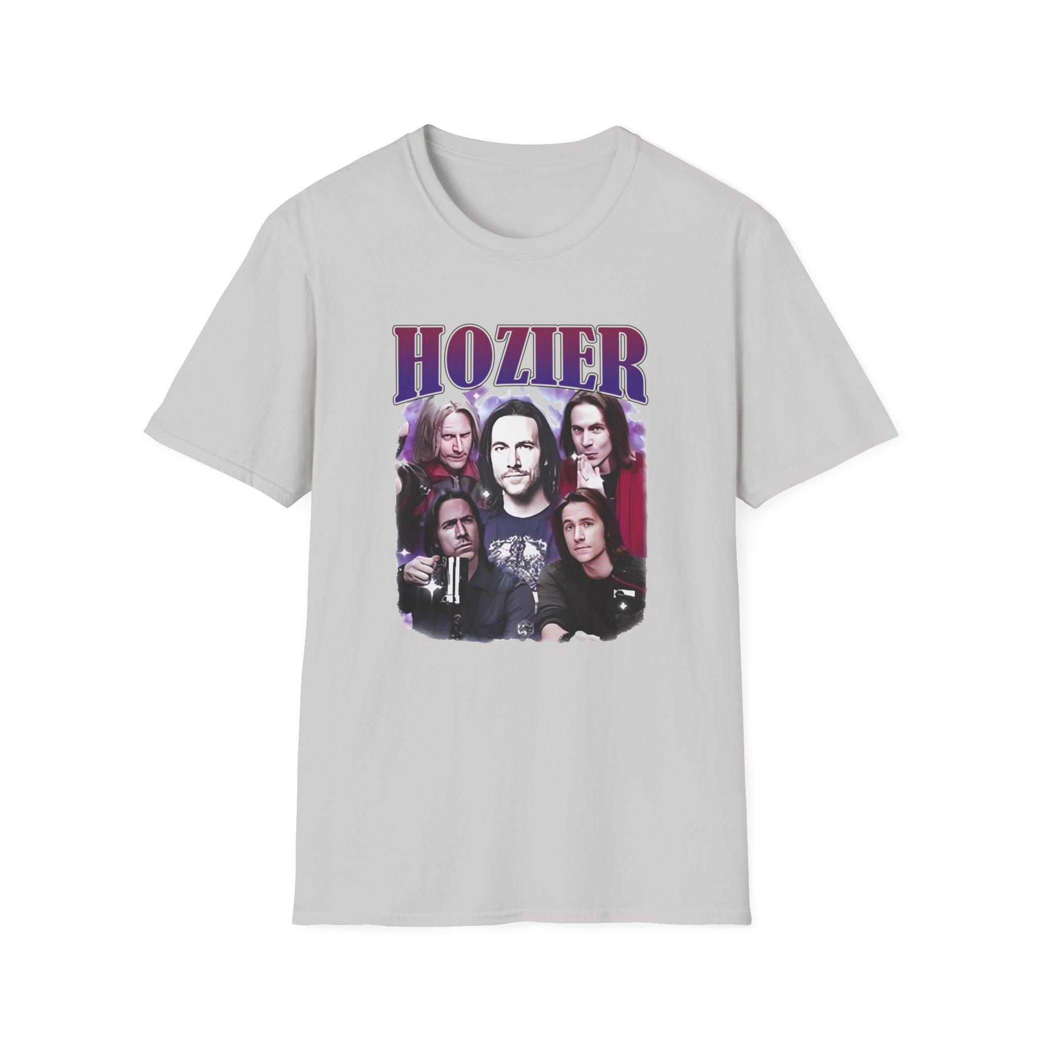 Hozier Matt Mercer Unisex Softstyle T-Shirt - Image 5