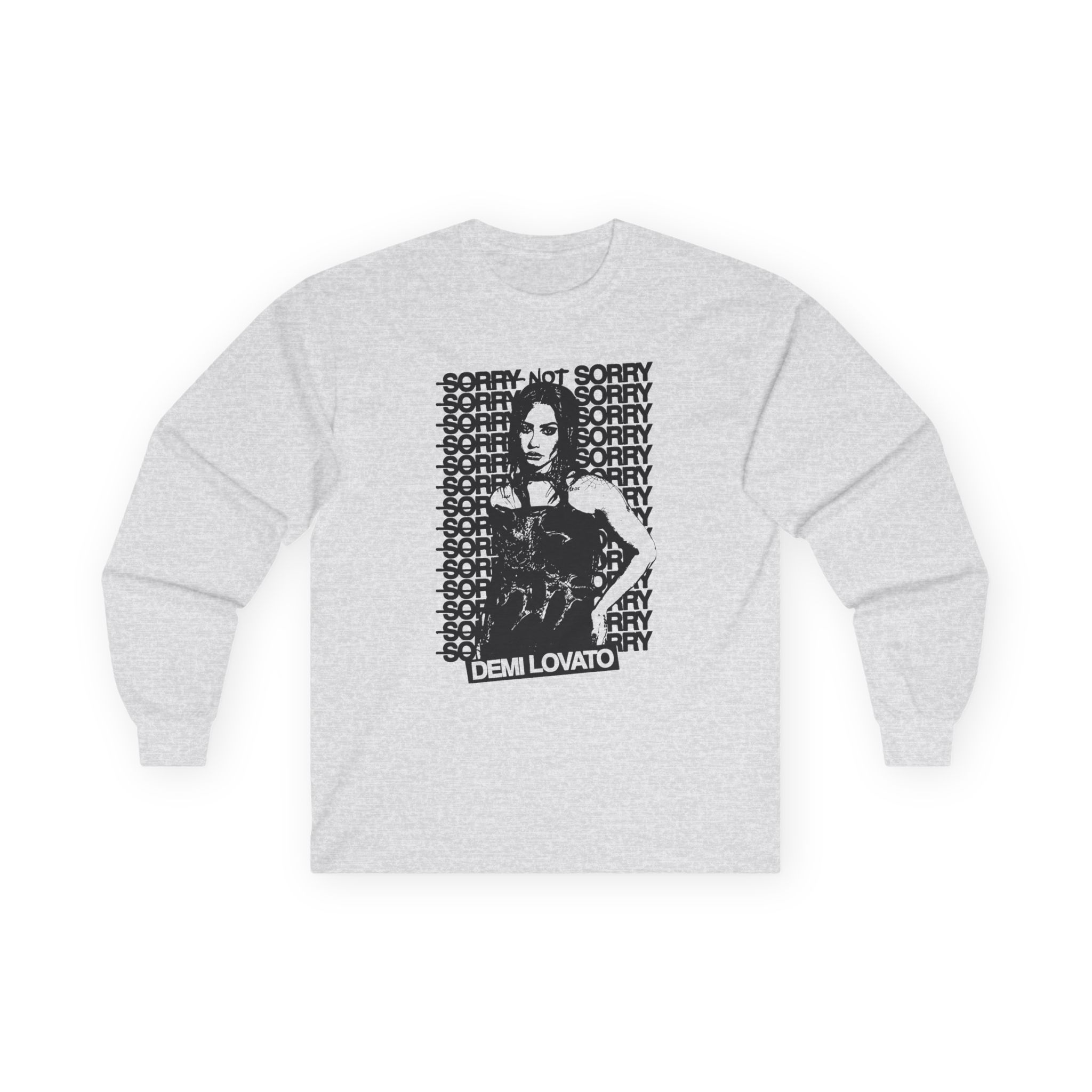 D L Sorry Not Sorry Unisex Ultra Cotton Long Sleeve Tee - Image 3