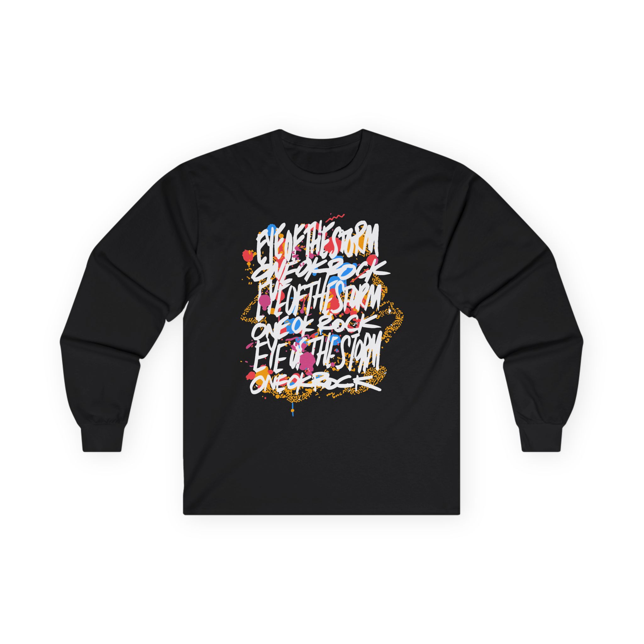 One Ok Rock Painted Storm Unisex Ultra Cotton Long Sleeve Tee
