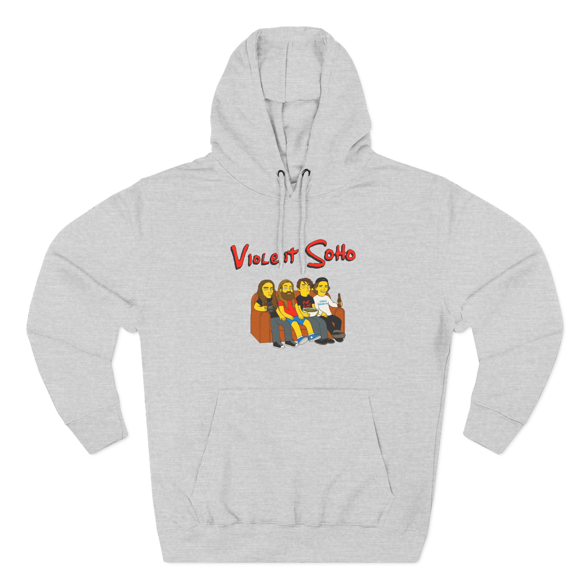Violent Soho Springfield 4122 Three-Panel Fleece Hoodie - Image 3