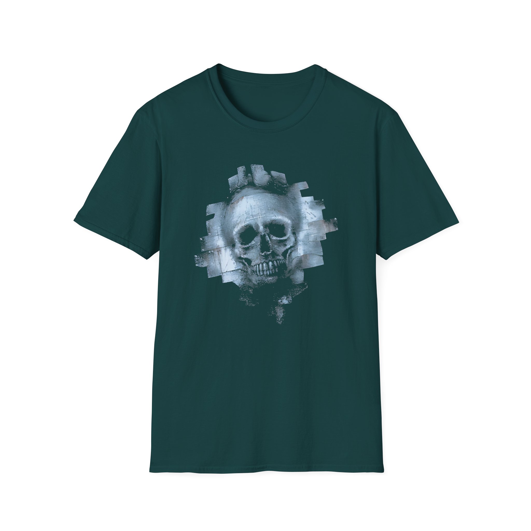 Thunderdome Skull Unisex Softstyle T-Shirt - Image 9