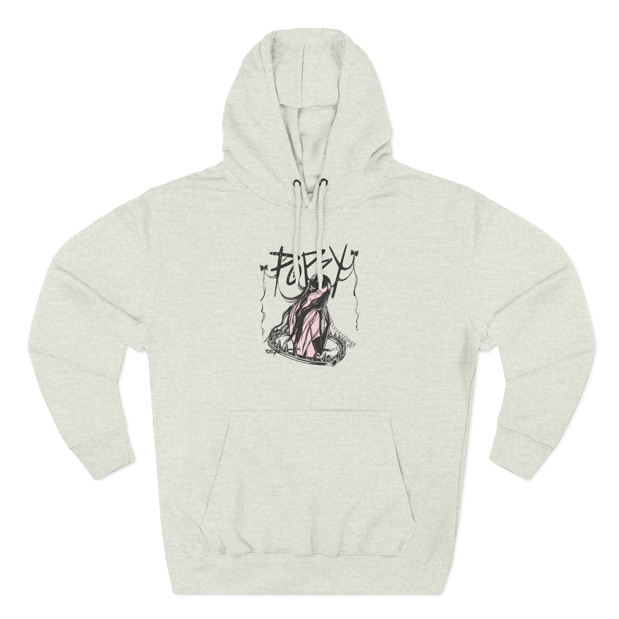 Poppy Three-Panel Fleece Hoodie - Image 9