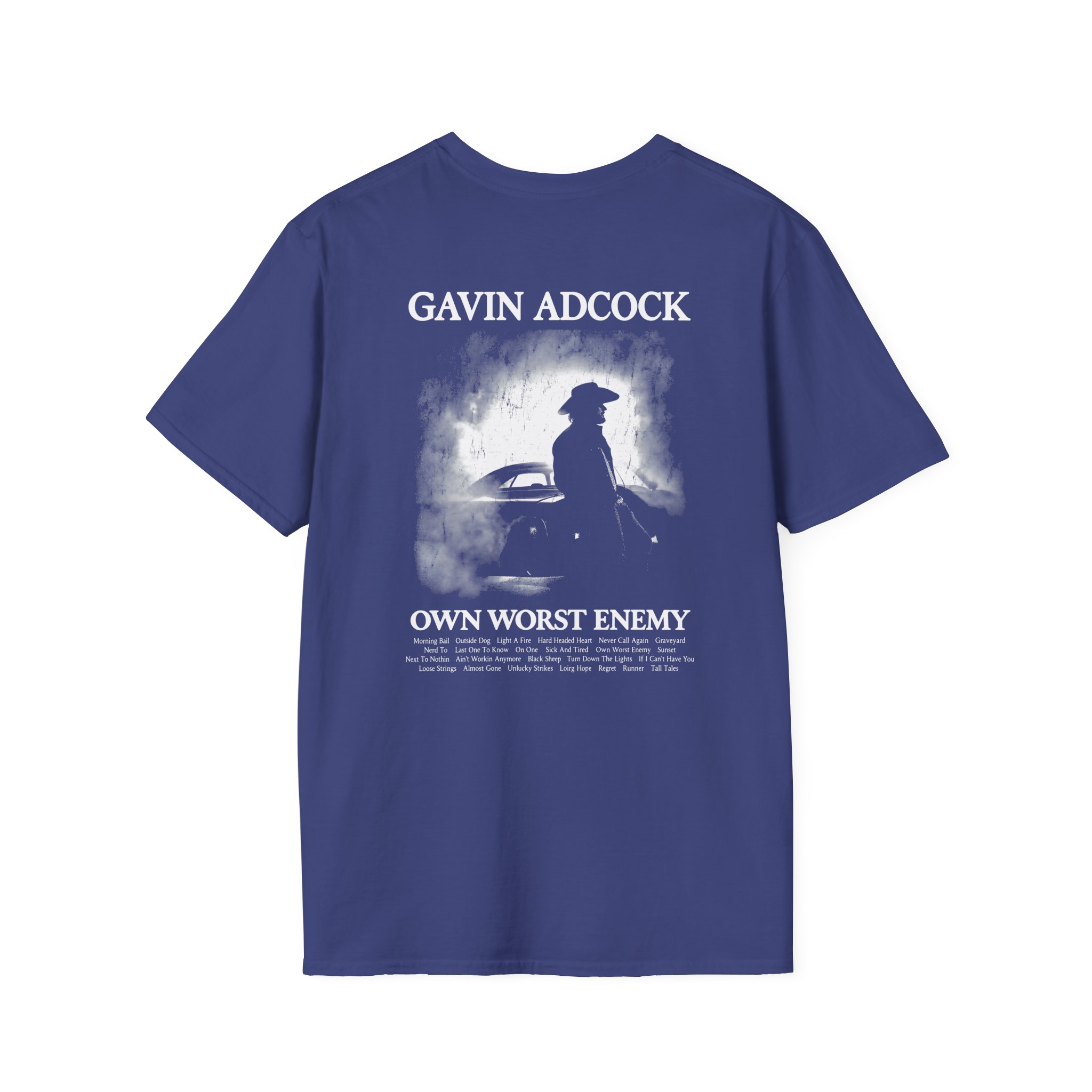 Gavin Adcock My Own Worst Enemy Unisex Softstyle T-Shirt - Image 14