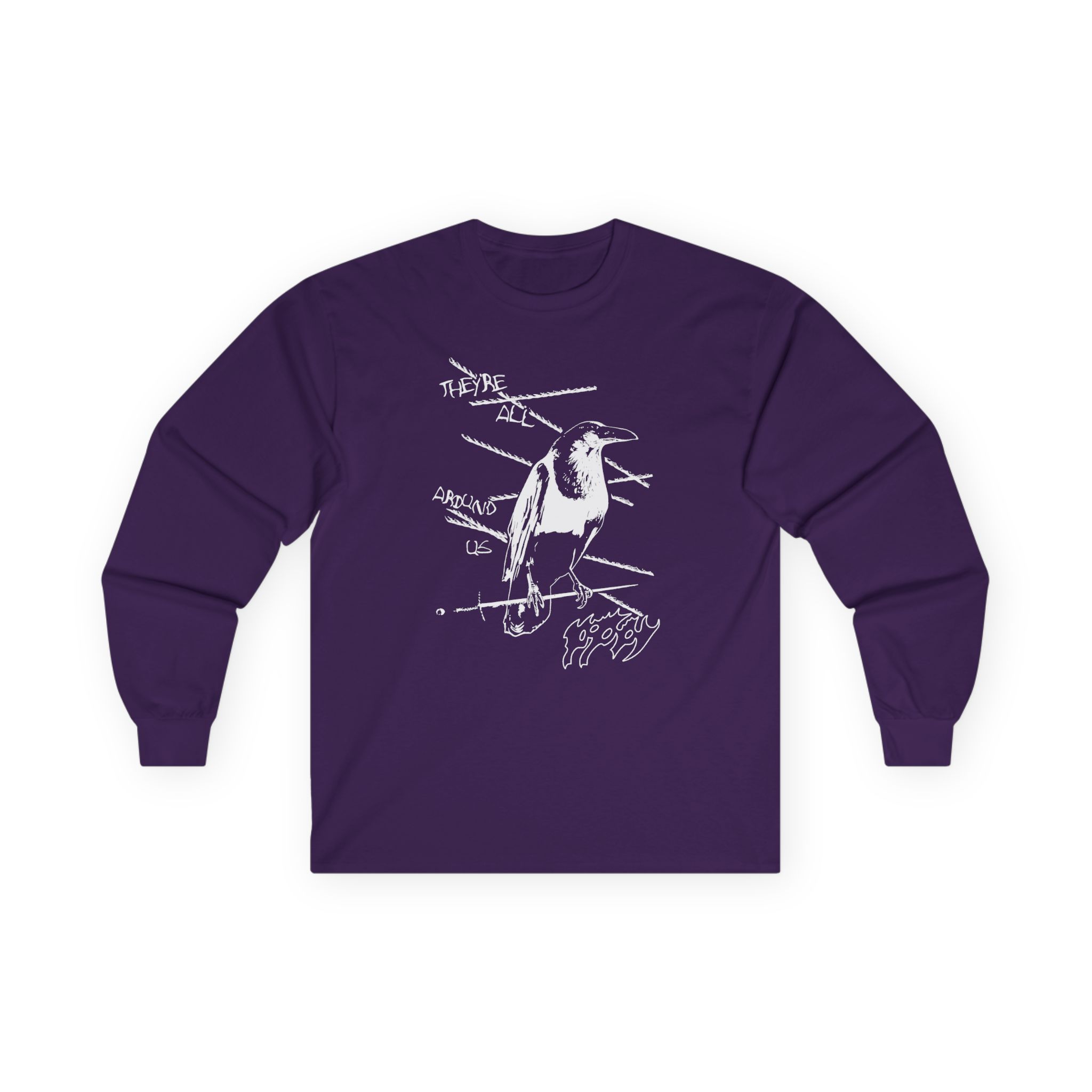 Poppy They're All Around Us Unisex Ultra Cotton Long Sleeve Tee - Image 11