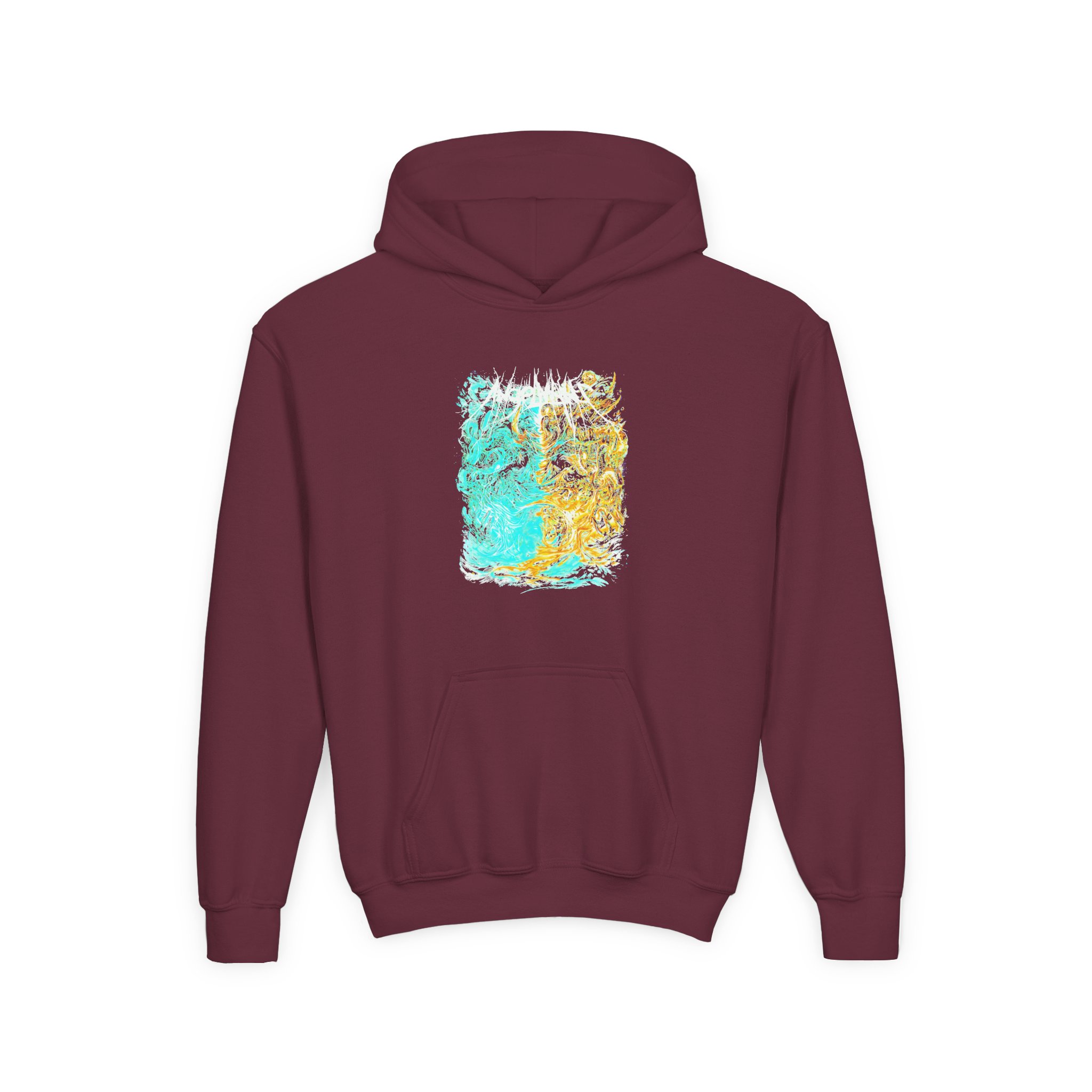 Angelmaker Creators Conscience Youth Heavy Blend Hooded Sweatshirt - Image 3